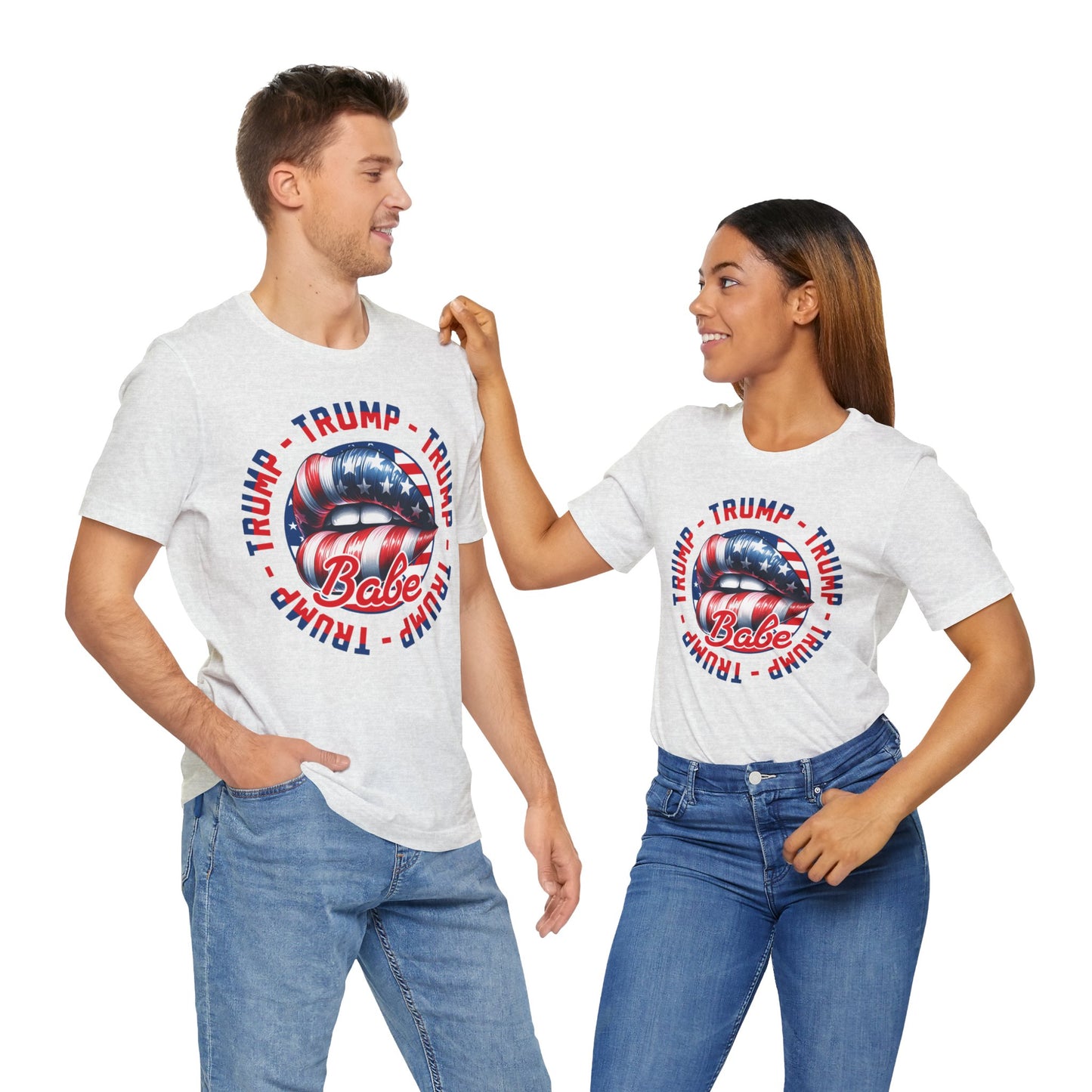 Trump Babe T-Shirt, Politics, Vote, Election, Republican
