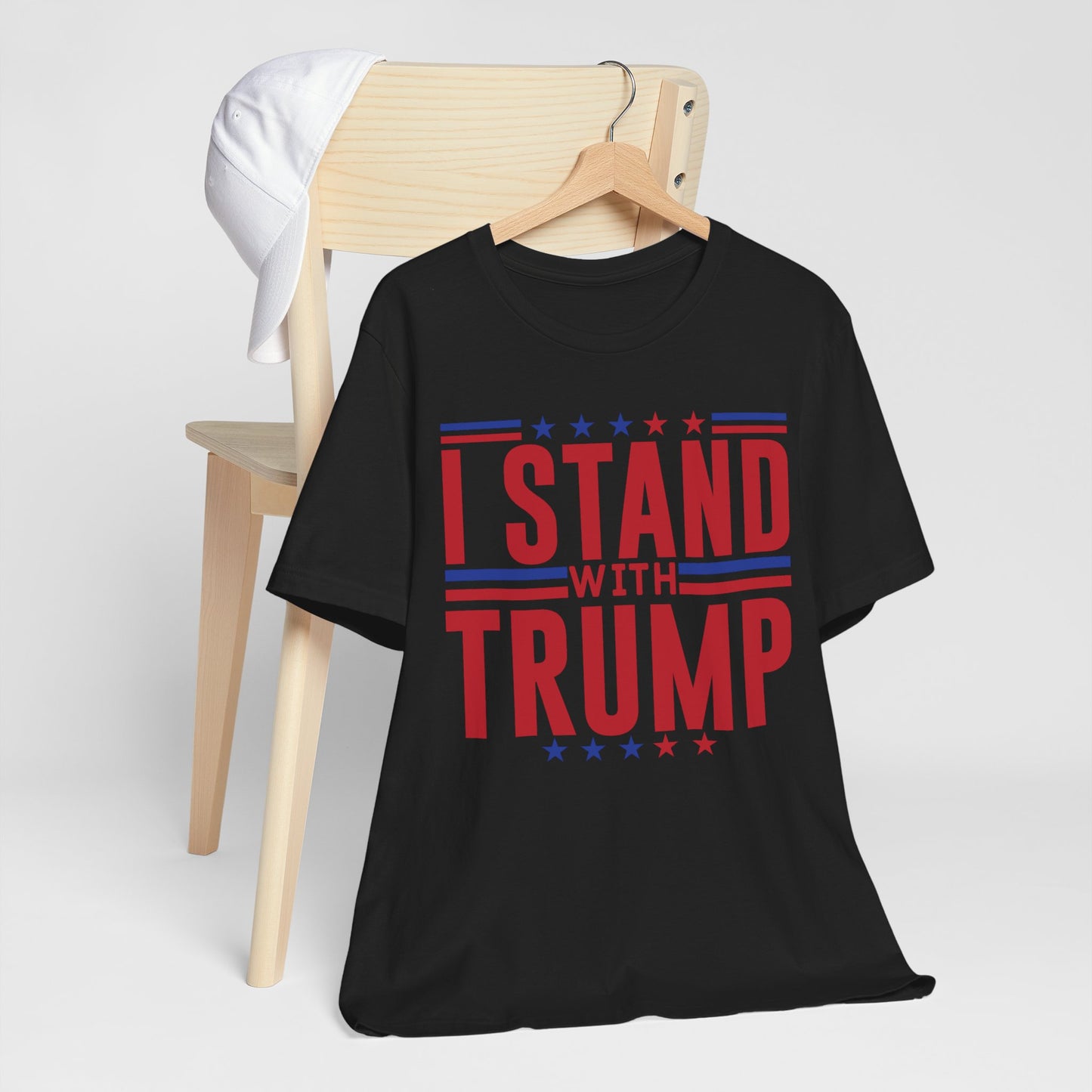 I Stand With Trump T-Shirt, Politics, Vote, Election, Republican