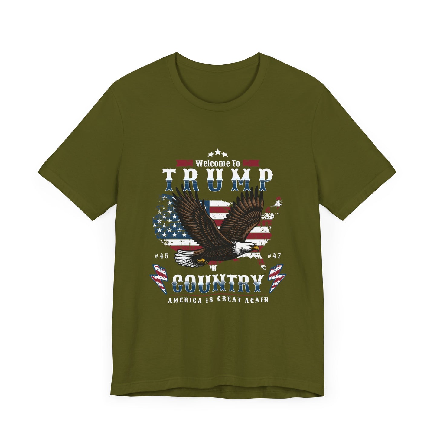 Welcome To Trump Country T-Shirt, Politics, Vote, Election, Republican
