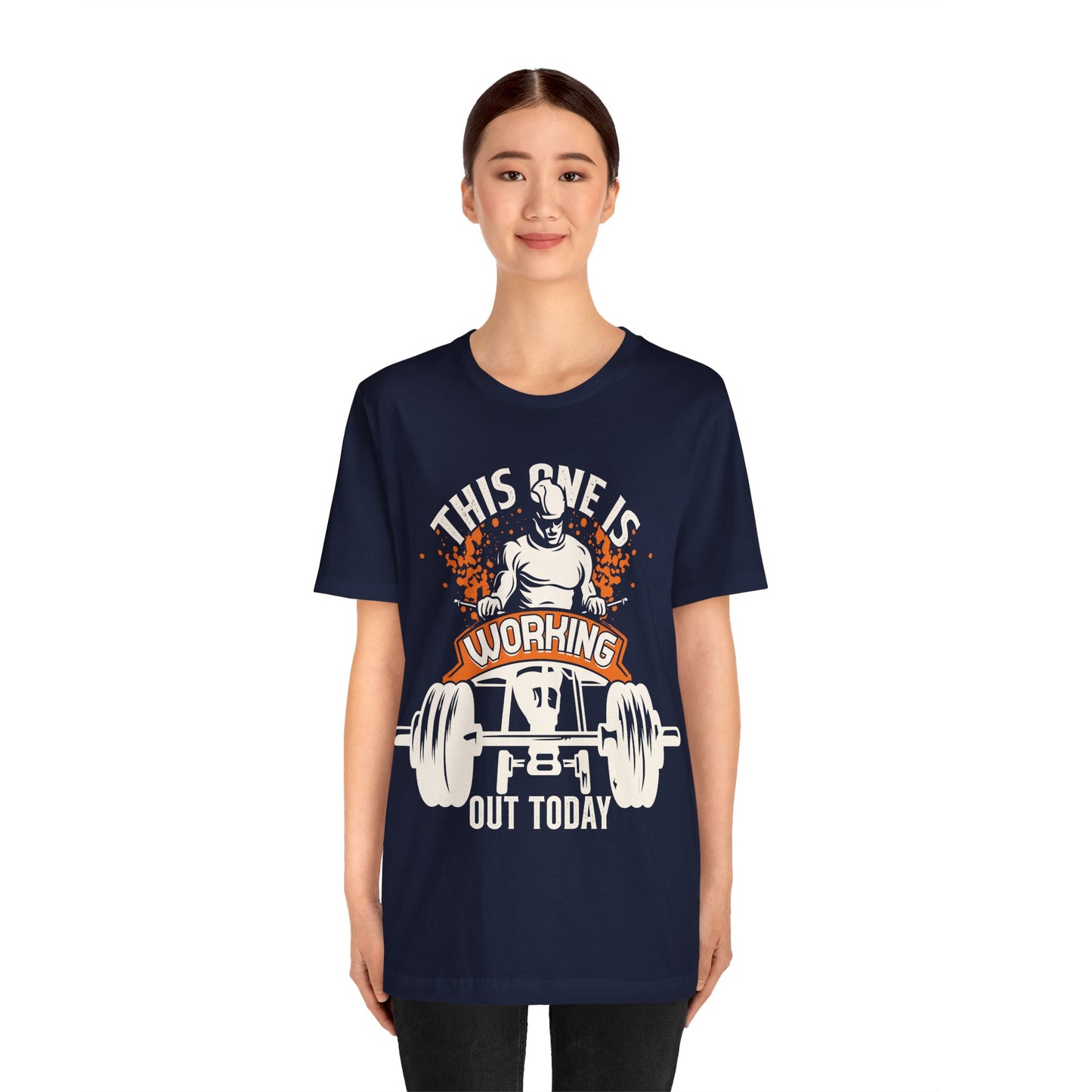 This One Is Working Out Today T-Shirt, Gym Workout Fitness T-Shirt