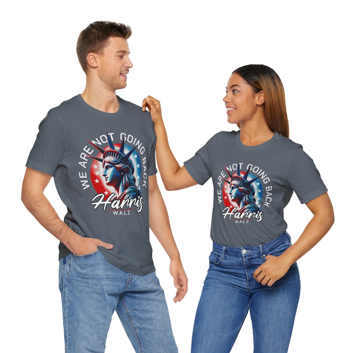 Harris Walz, We Are Not Going Back T-Shirt, Politics, Vote, Election, Democrat