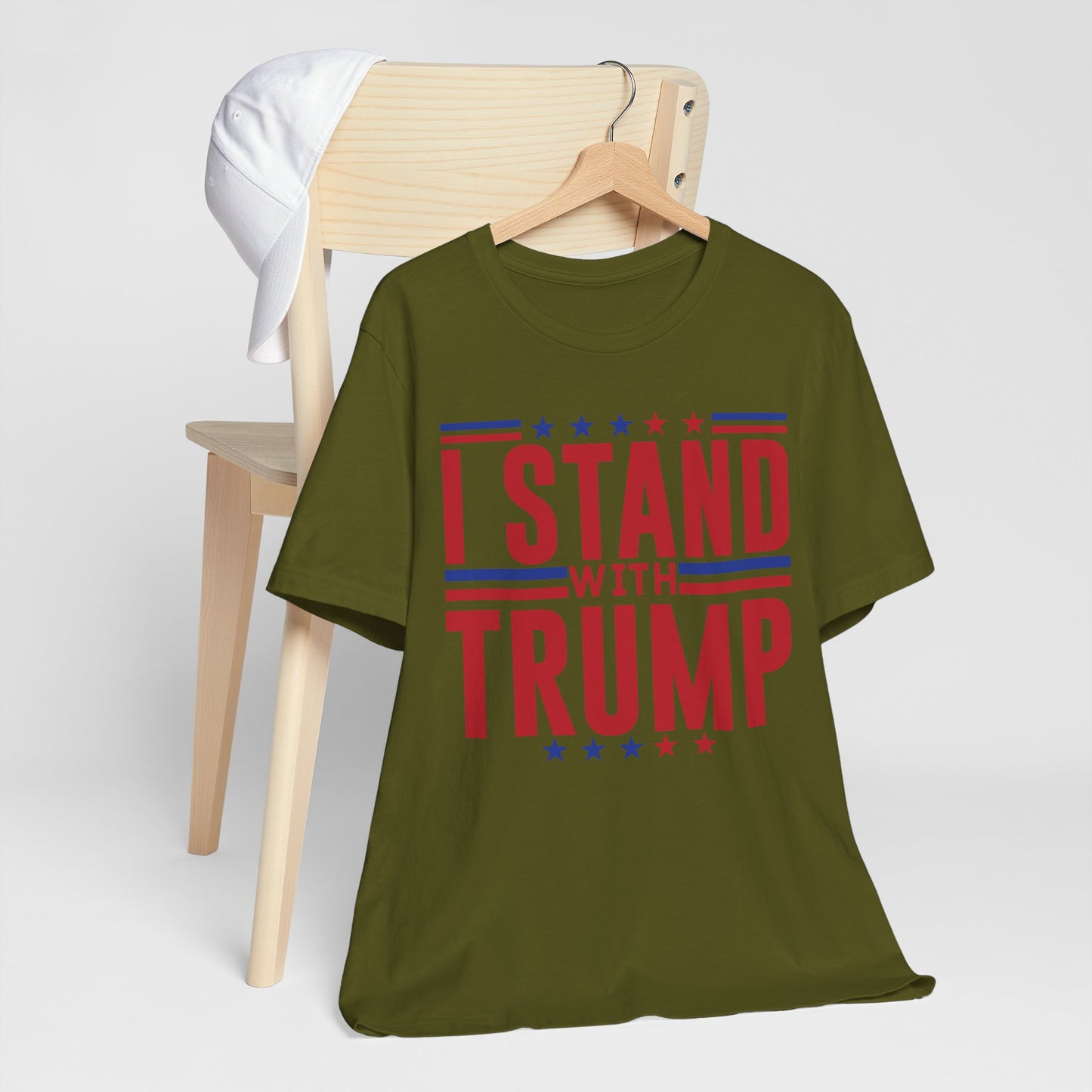 I Stand With Trump T-Shirt, Politics, Vote, Election, Republican