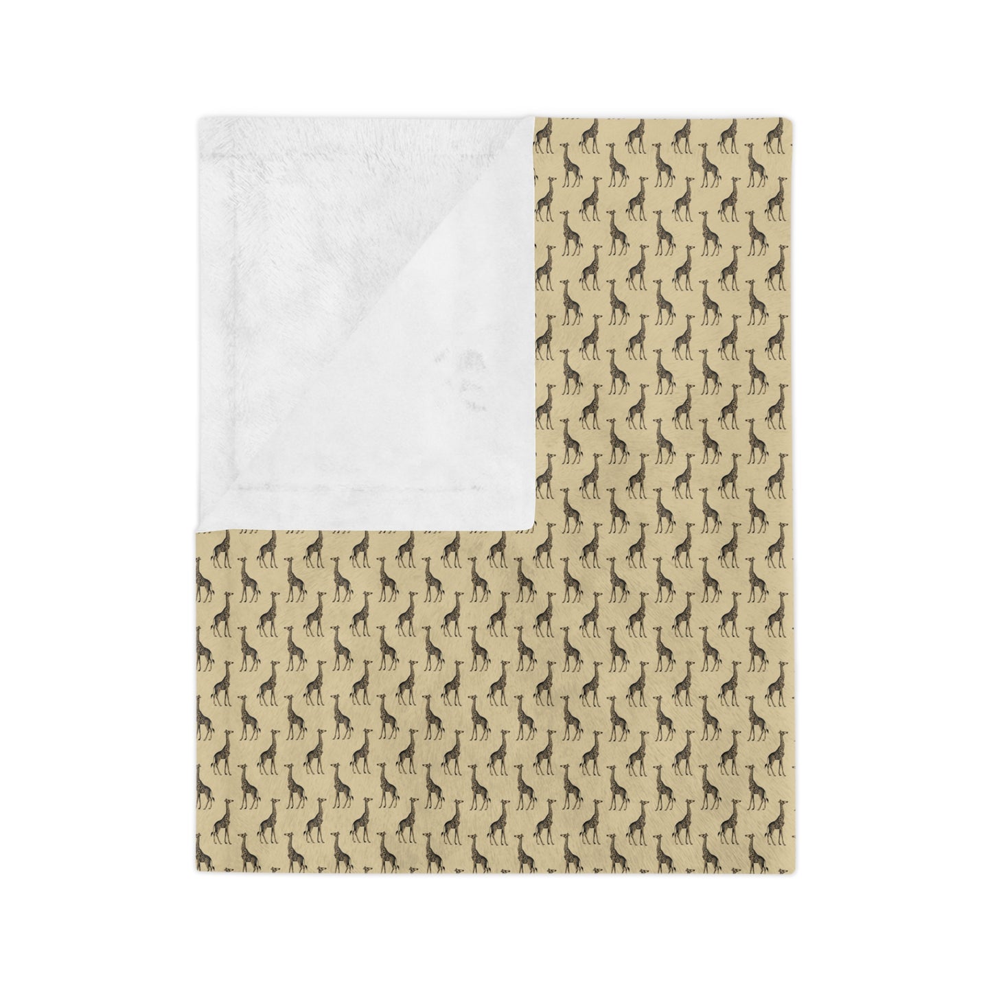 Safari Giraffe Microfiber Blanket