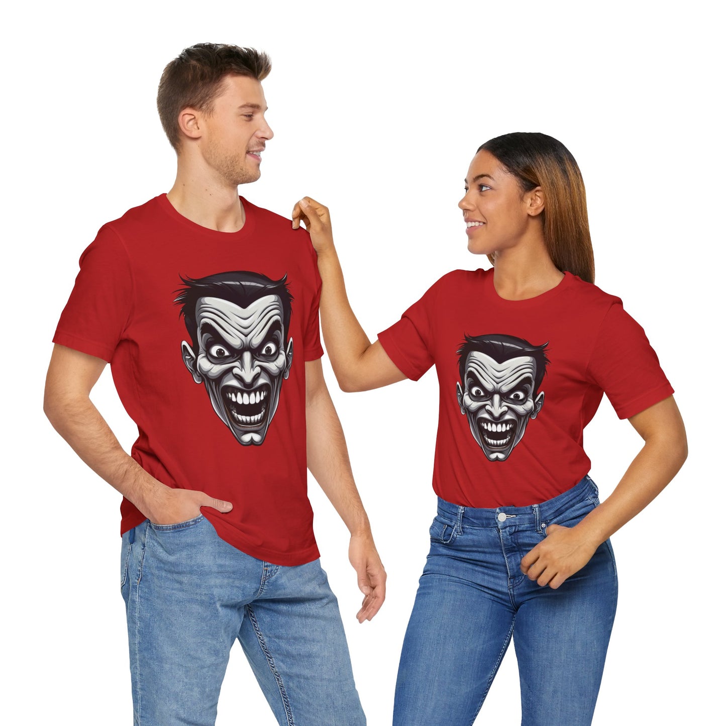 Halloween Mask T-Shirt, Halloween, Scary, Unique