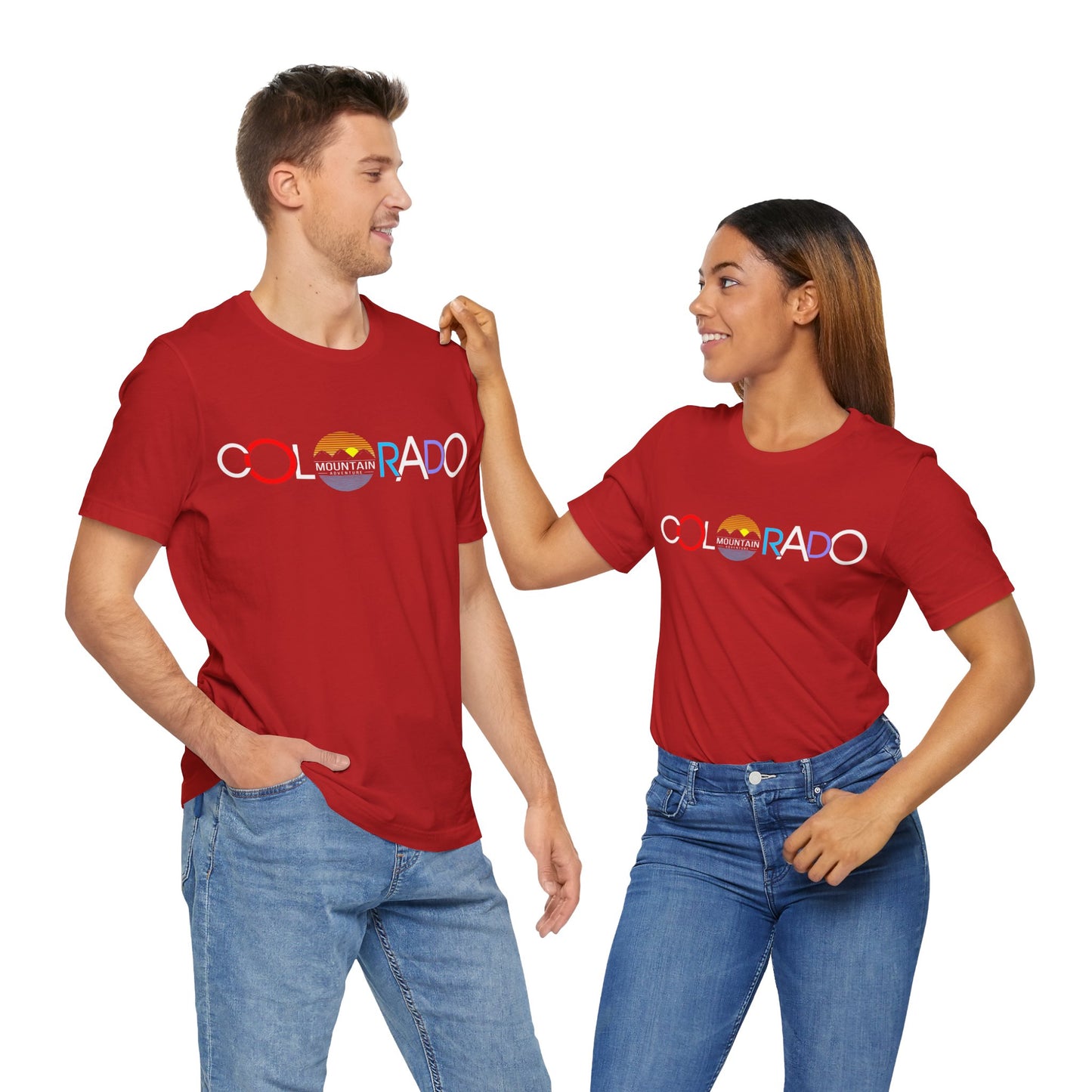Colorado Mountain Adventure T-Shirt, Colorado, Typography T-Shirt