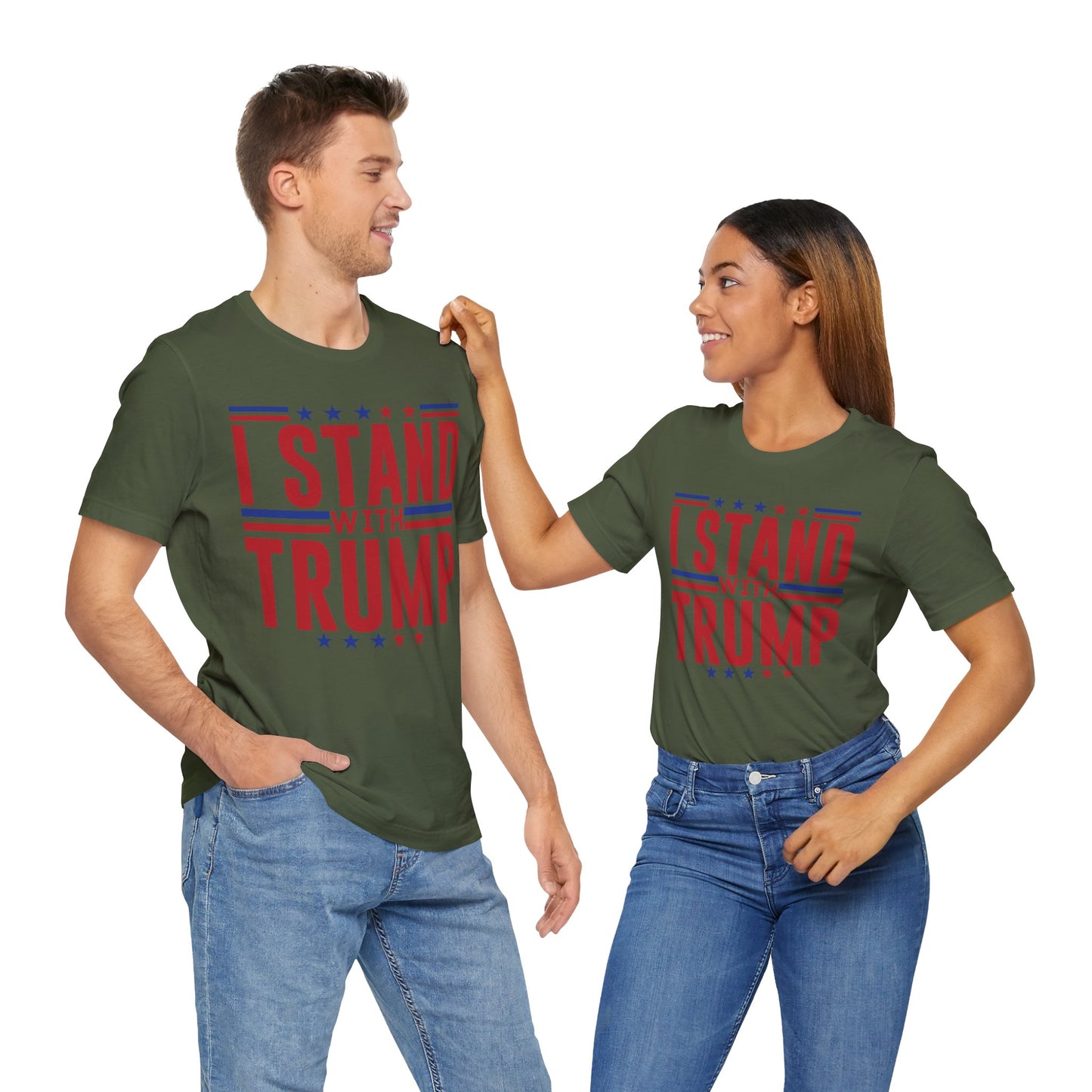 I Stand With Trump T-Shirt, Politics, Vote, Election, Republican