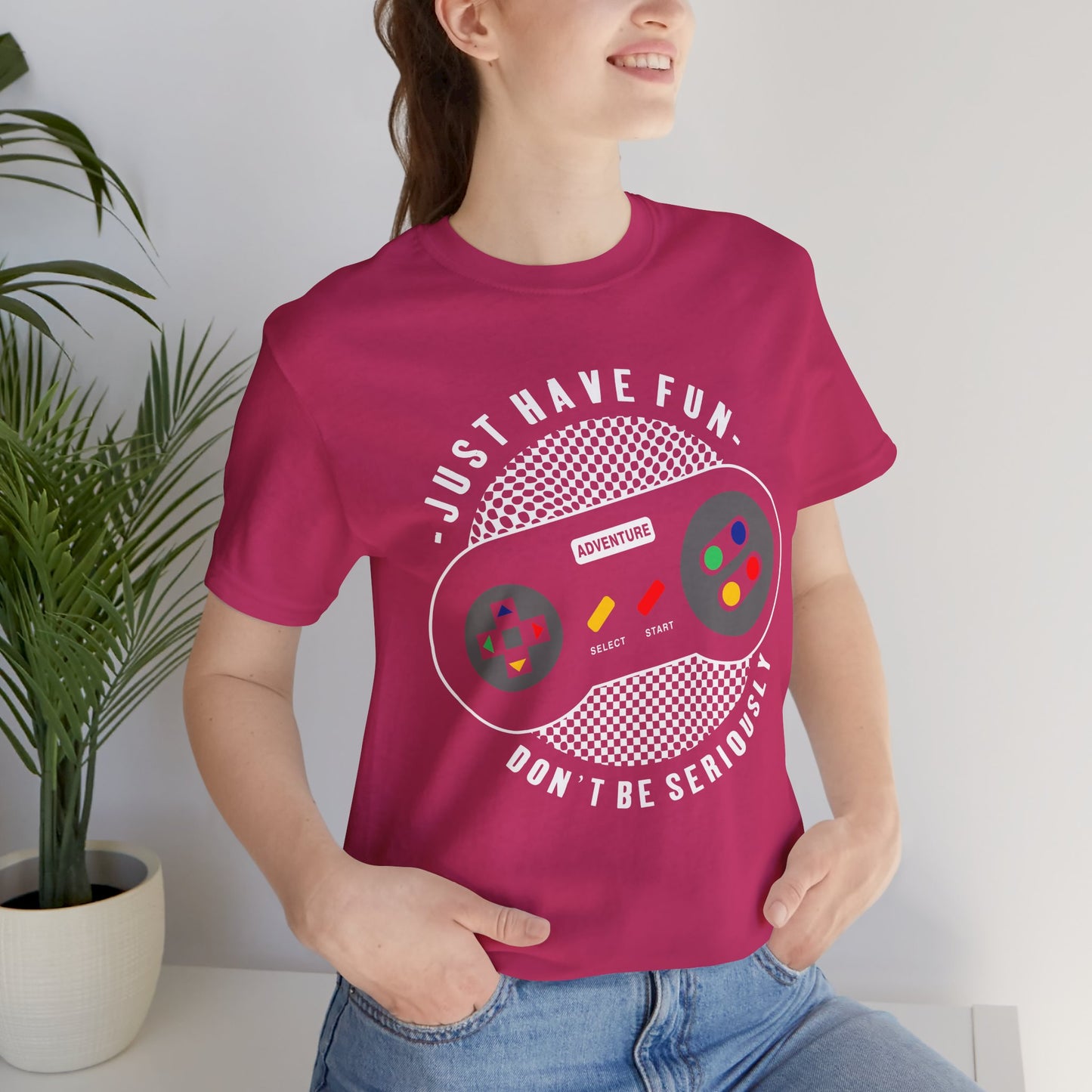 Just Have Fun Gaming T-Shirt, Gaming, Controller, Game T-Shirt, II