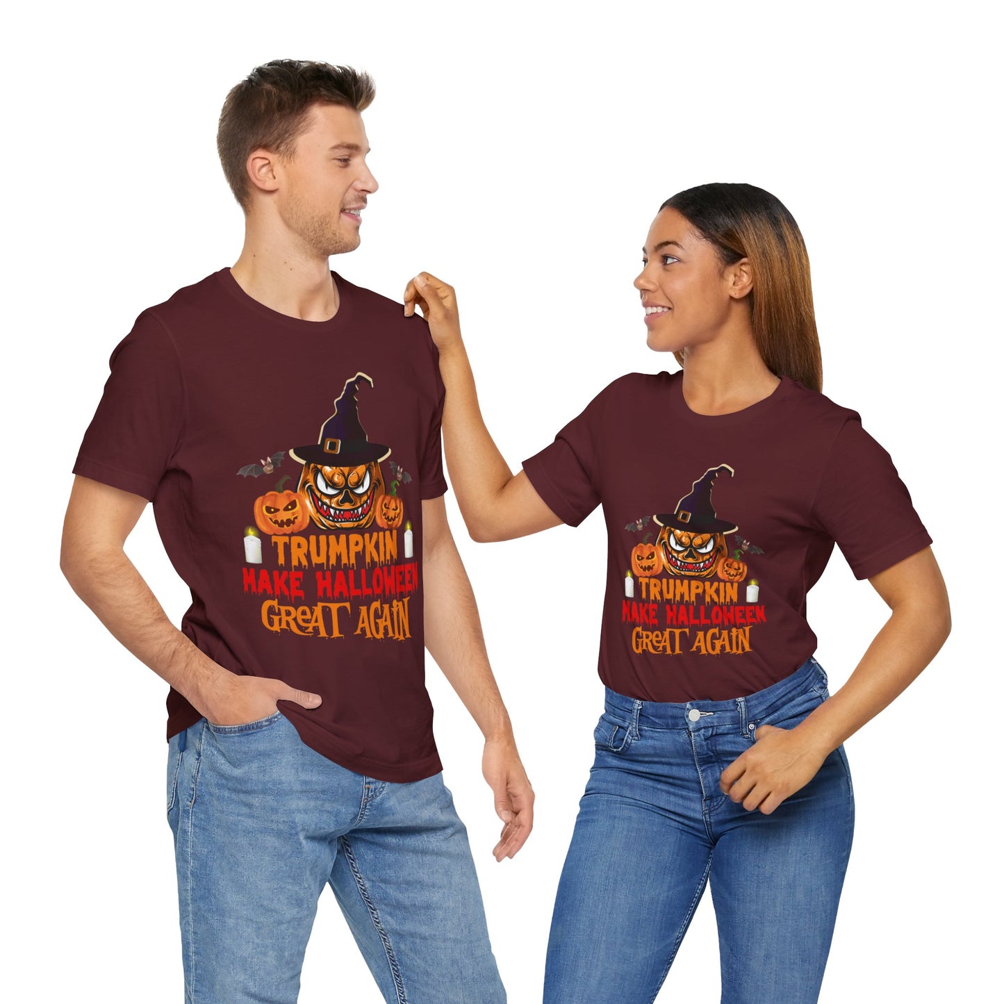 Trumpkin Make Halloween Great Again T-Shirt, Halloween, Scary, Unique
