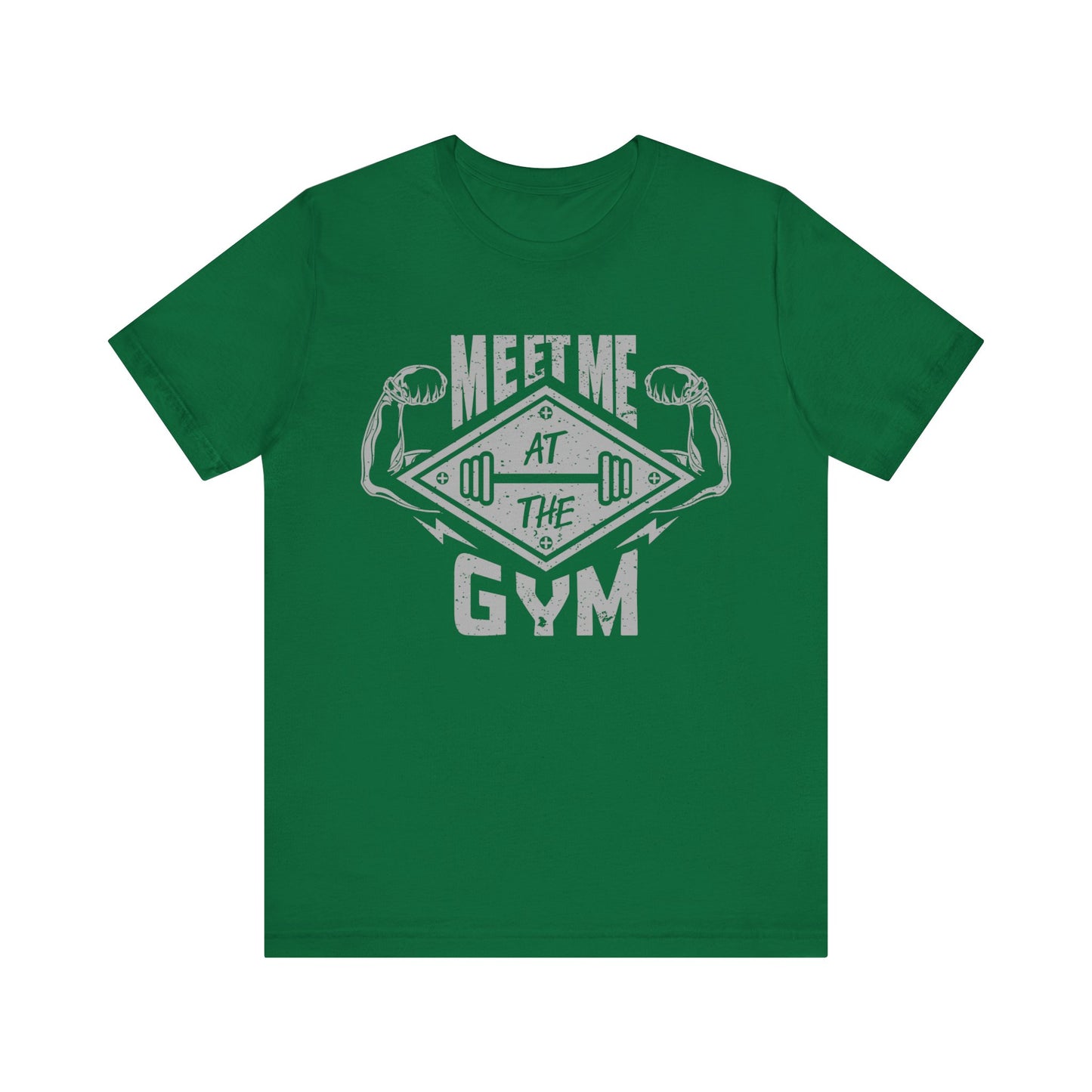 Meet Me At The Gym T-Shirt, Gym Workout Fitness T-Shirt
