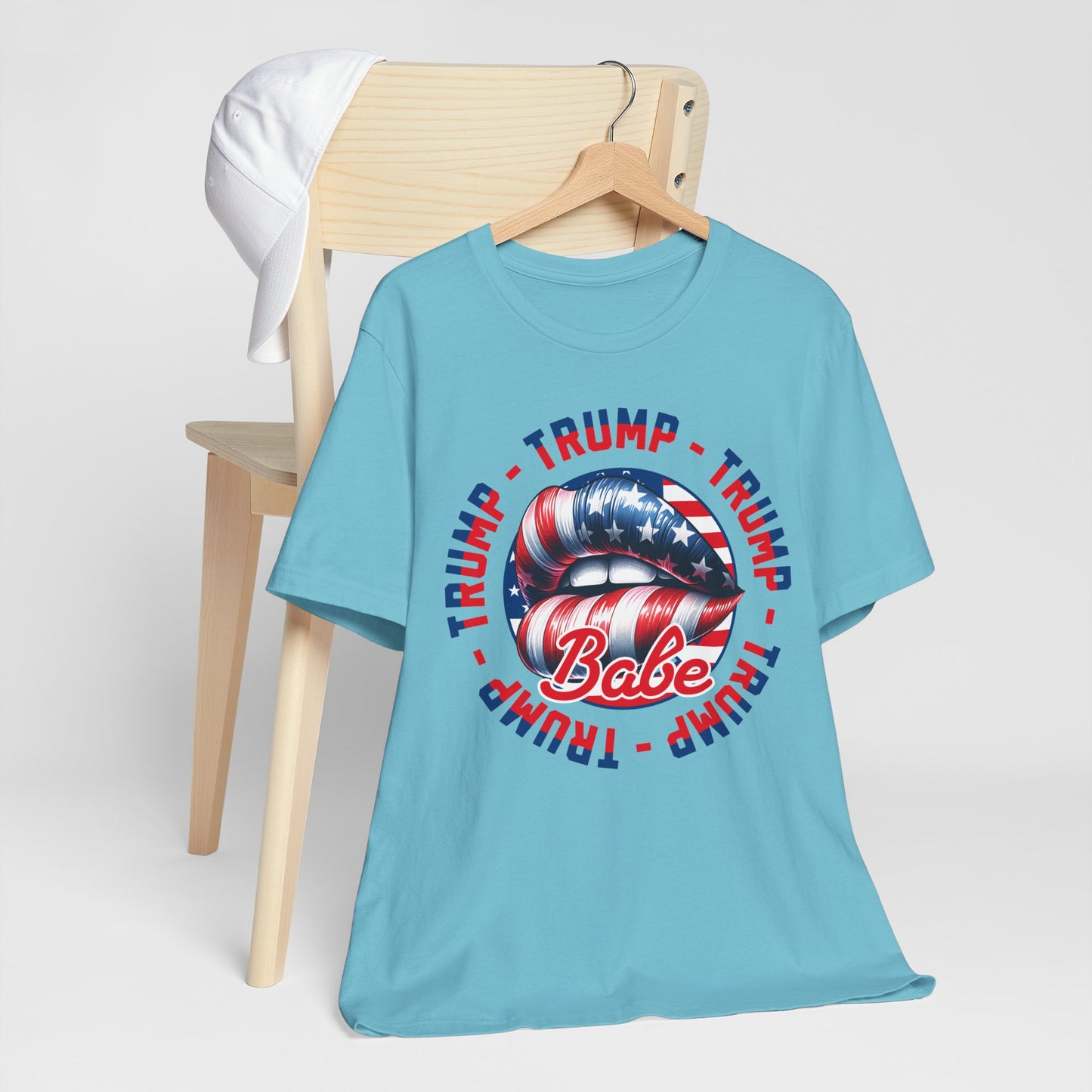 Trump Babe T-Shirt, Politics, Vote, Election, Republican