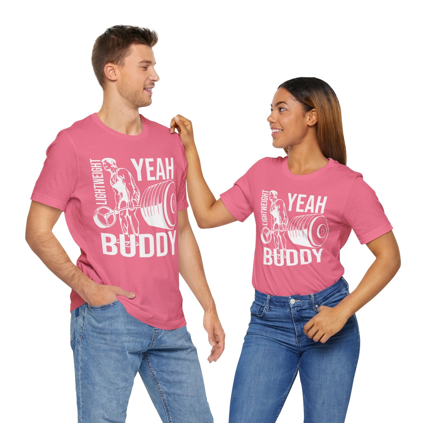Lightweight Yeah Buddy T-Shirt, Gym Workout Fitness T-Shirt