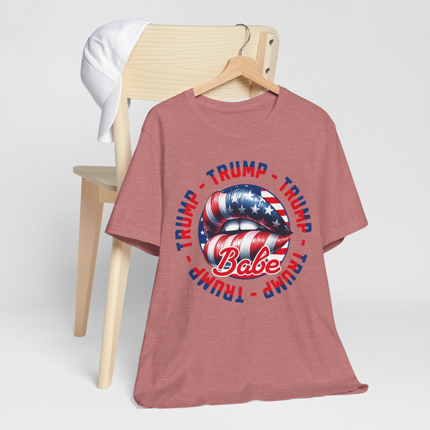 Trump Babe T-Shirt, Politics, Vote, Election, Republican