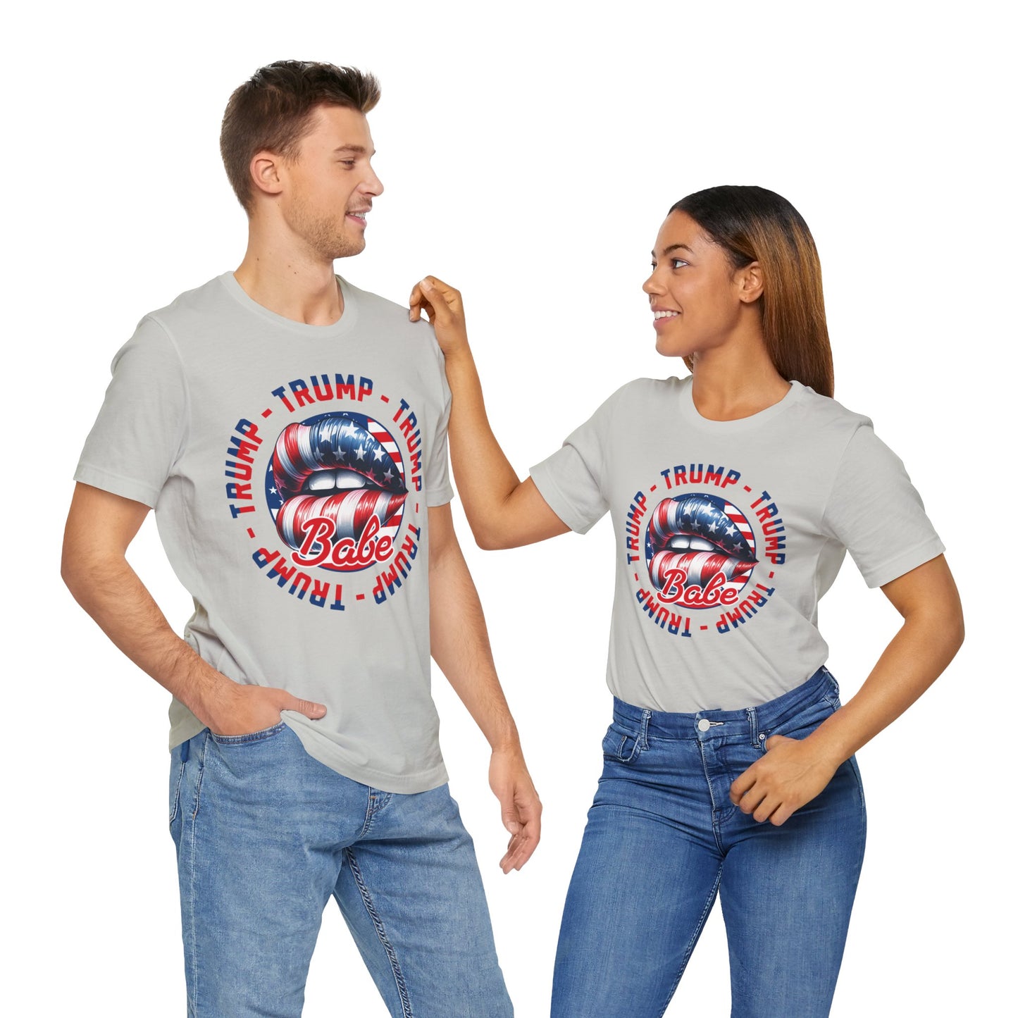 Trump Babe T-Shirt, Politics, Vote, Election, Republican