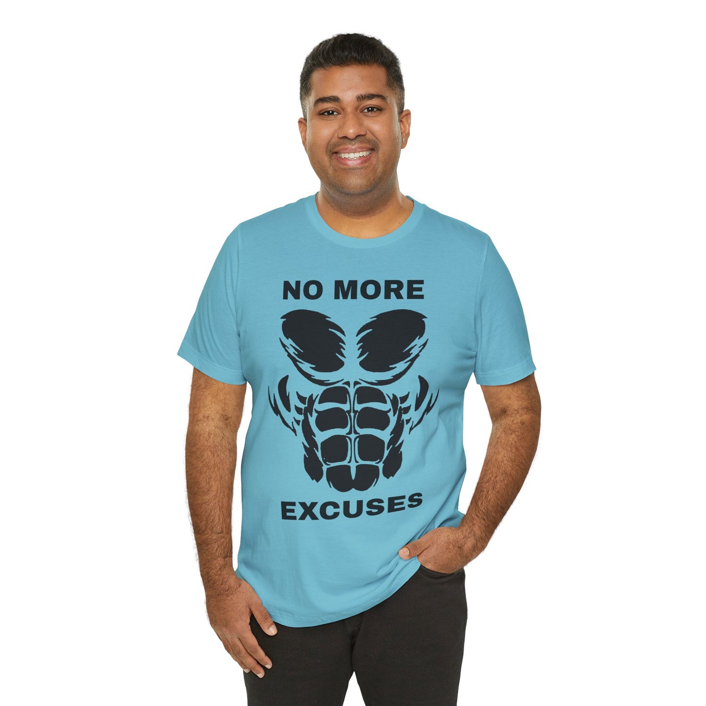 No More Excuses, Gym, Fitness, Fitness T-Shirt, Gym T-Shirt, Workout T-Shirt