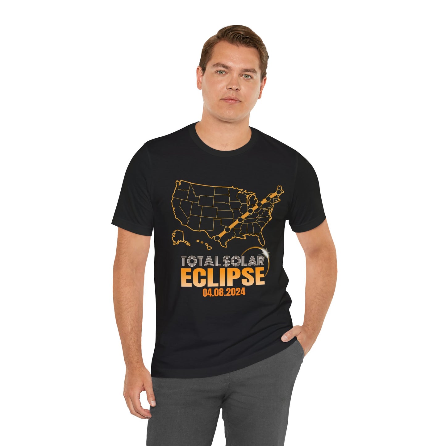 Total Solar Eclipse USA T-Shirt, Eclipse, Solar Eclipse, USA Path, Eclipse T-Shirt