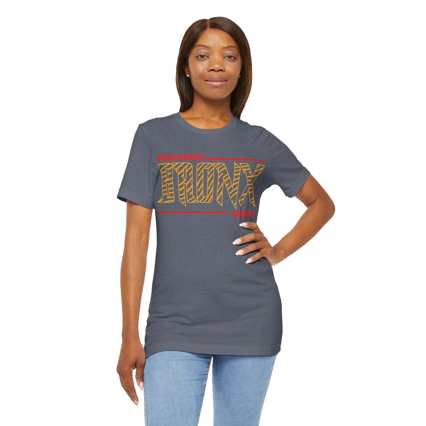 Bronx By Huggermugger T-Shirt, Typography T-Shirt, Huggermugger, Bronx T-Shirt