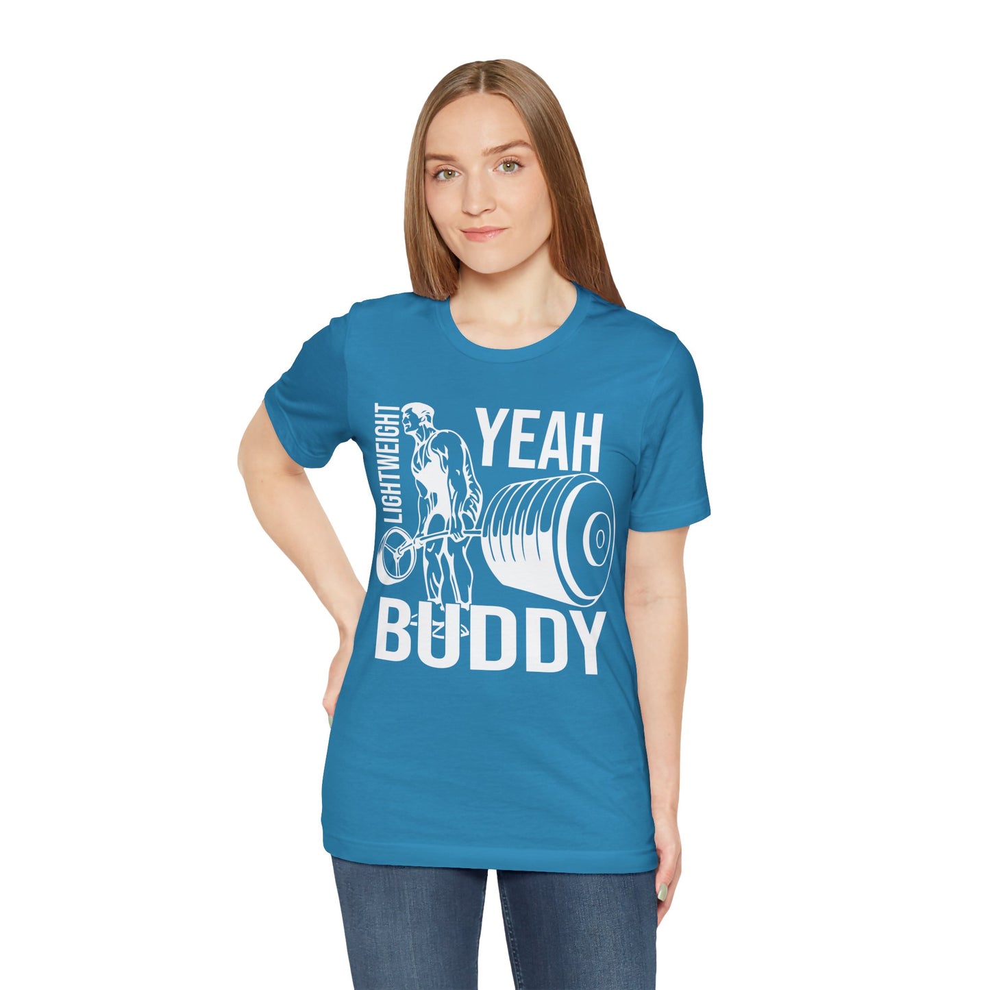 Lightweight Yeah Buddy T-Shirt, Gym Workout Fitness T-Shirt