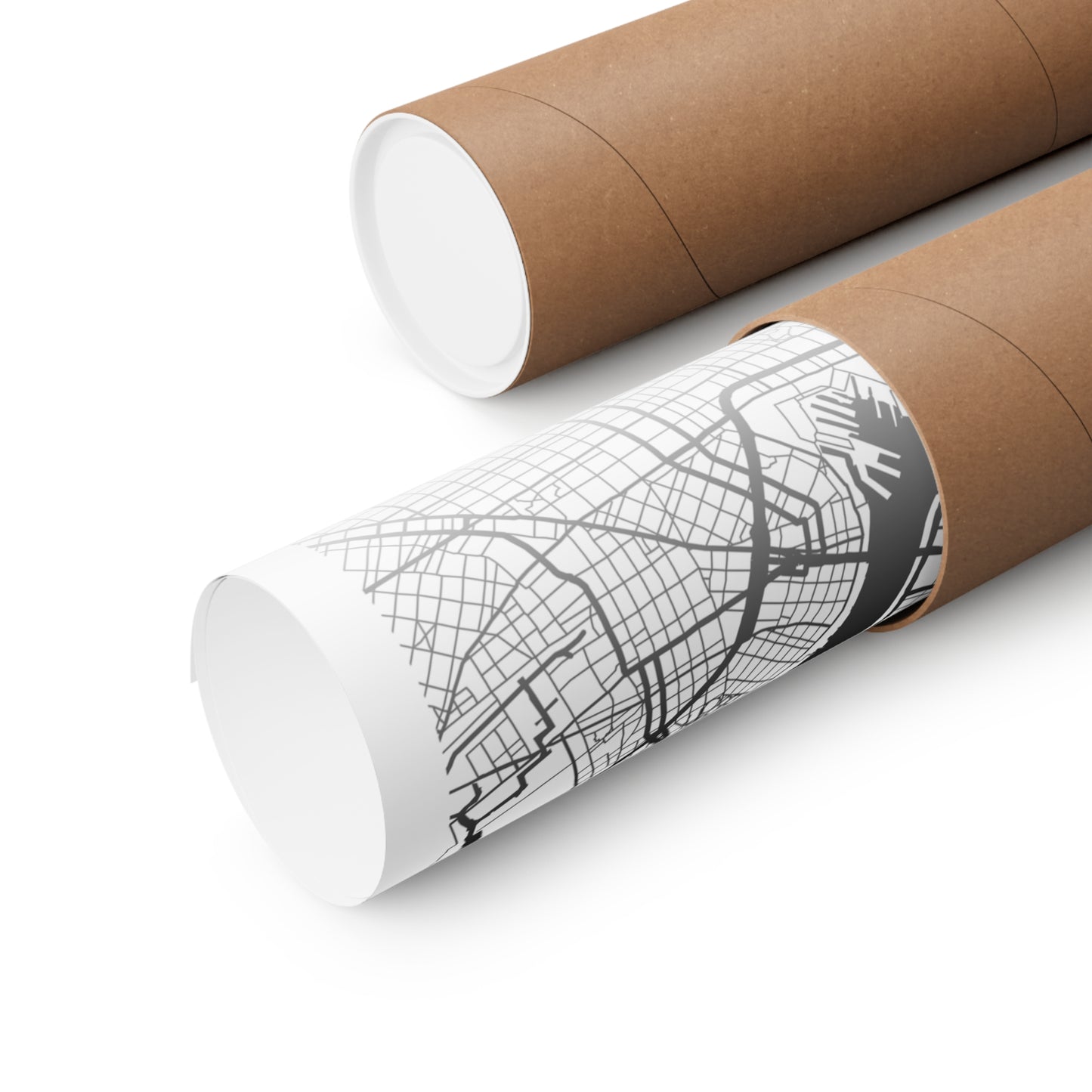 New York City New York City Map Matte Vertical Posters