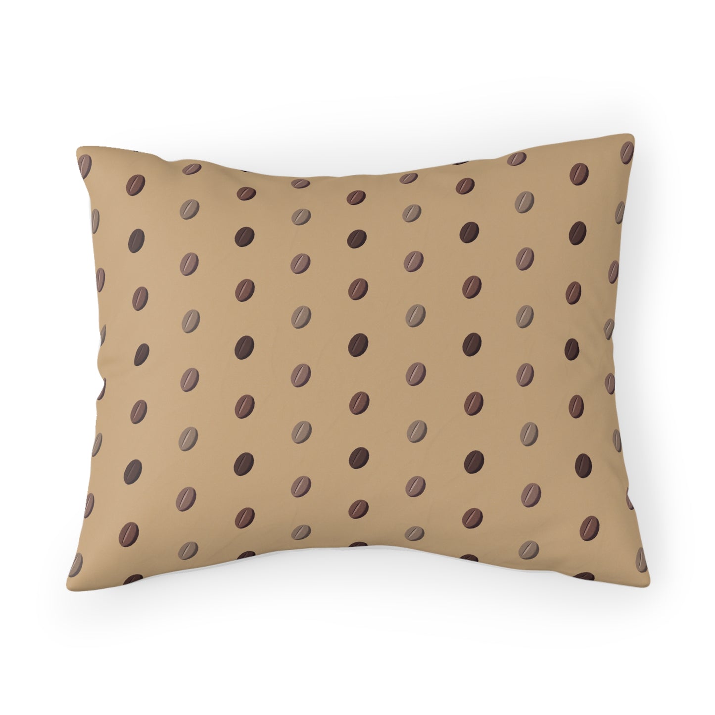 Coffee Bean Light pattern Pillow Sham