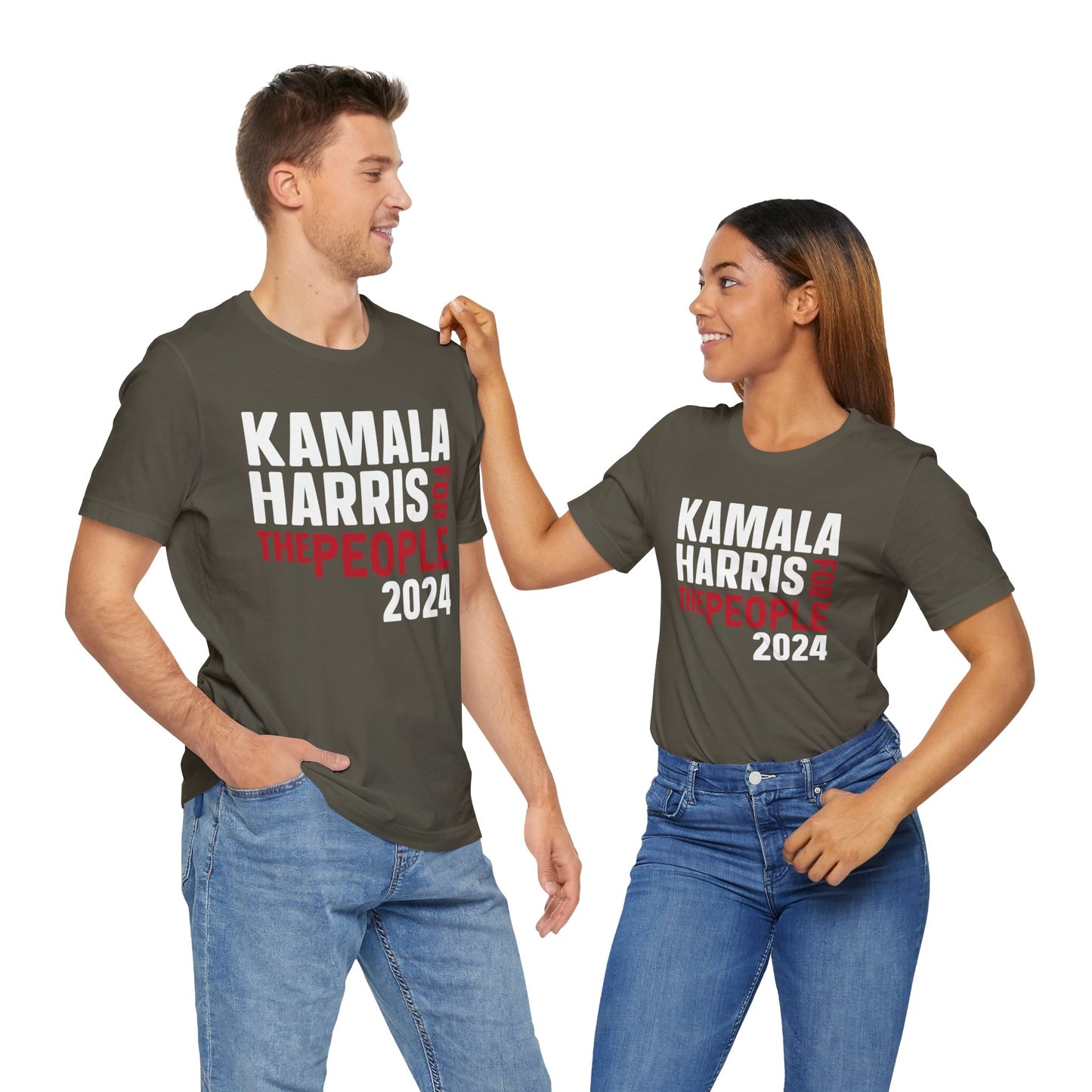 Kamala Harris For The People 2024 T-Shirt, Politics, Vote, Election, Democrat