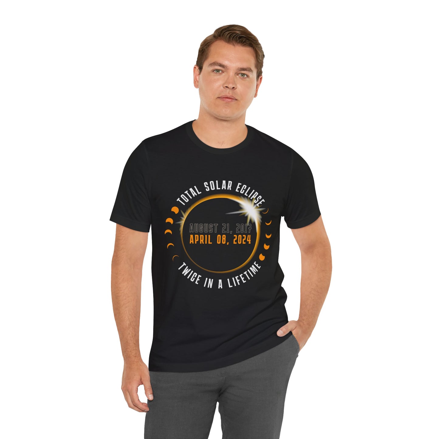 Total Solar Eclipse Twice T-Shirt, Eclipse, Solar Eclipse, Eclipse T-Shirt