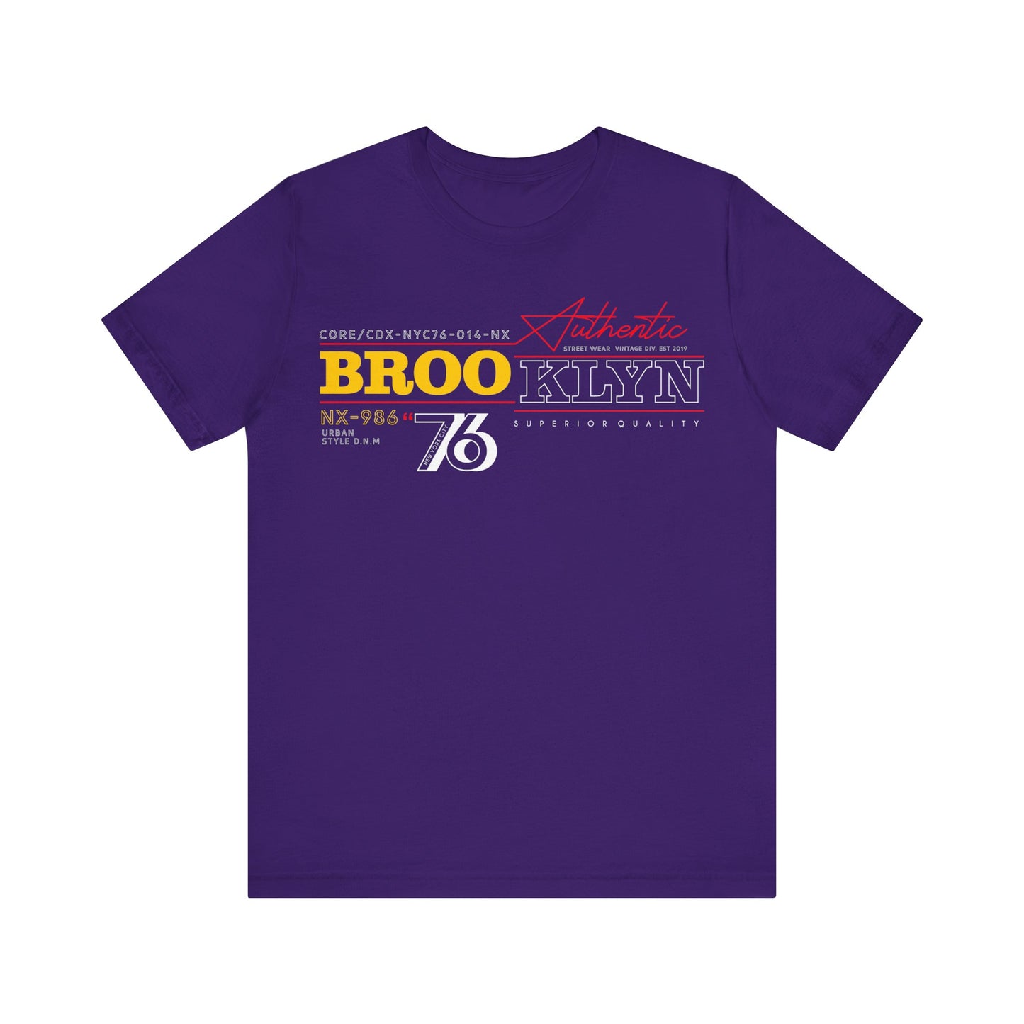 Brooklyn 55, Typography T-Shirt, Brooklyn, New York, NY