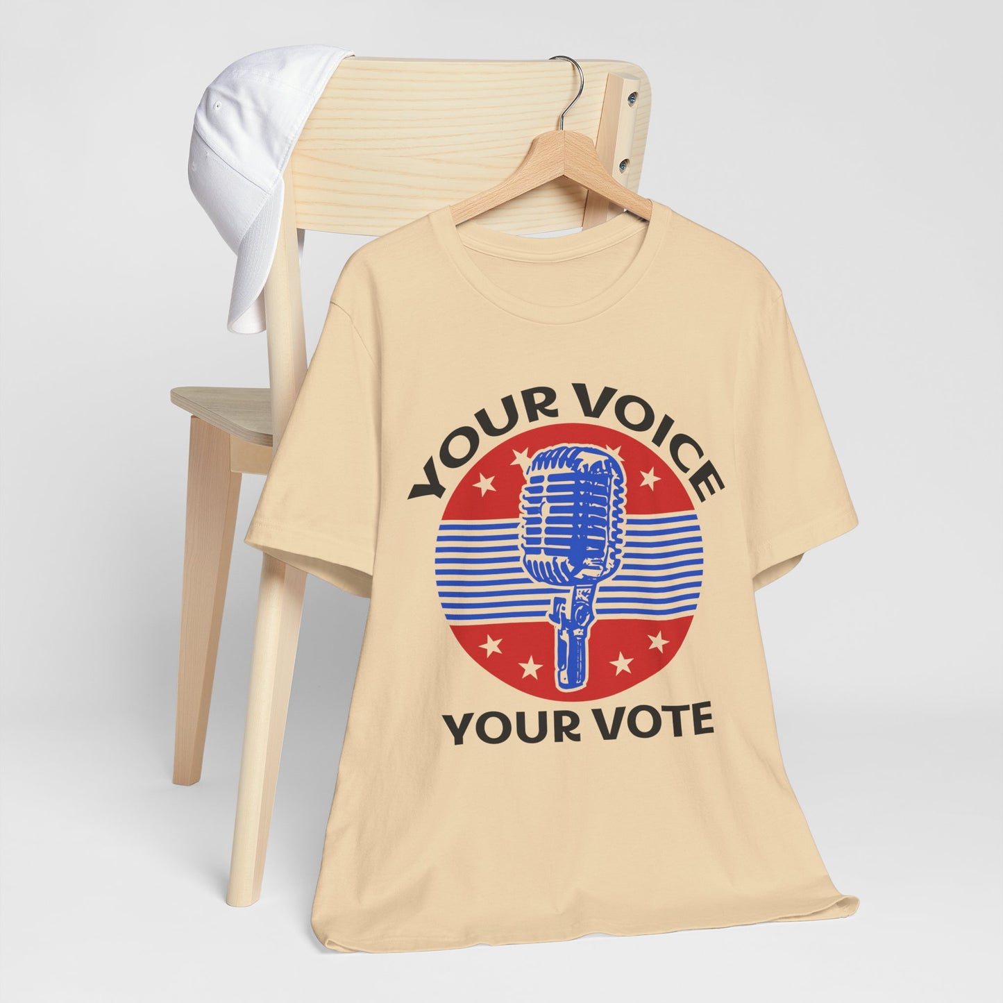Your Voice Your Vote T-Shirt, Politics, Vote, Election, Democrat, Republican