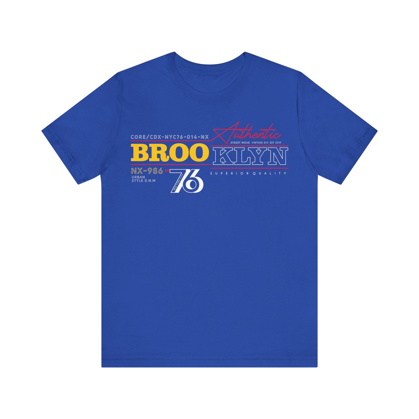 Brooklyn 55, Typography T-Shirt, Brooklyn, New York, NY