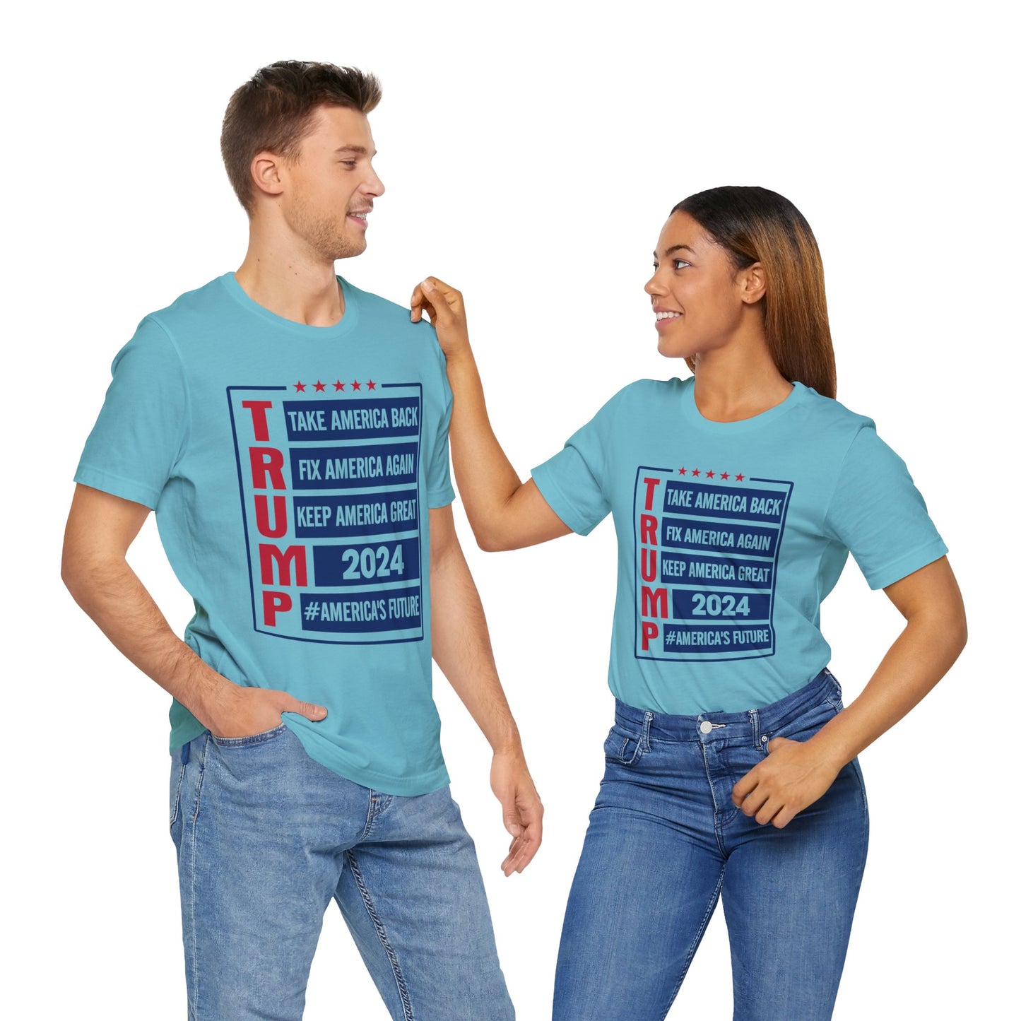 Trump 2024 America's Future T-Shirt, Politics, Vote, Election, Republican