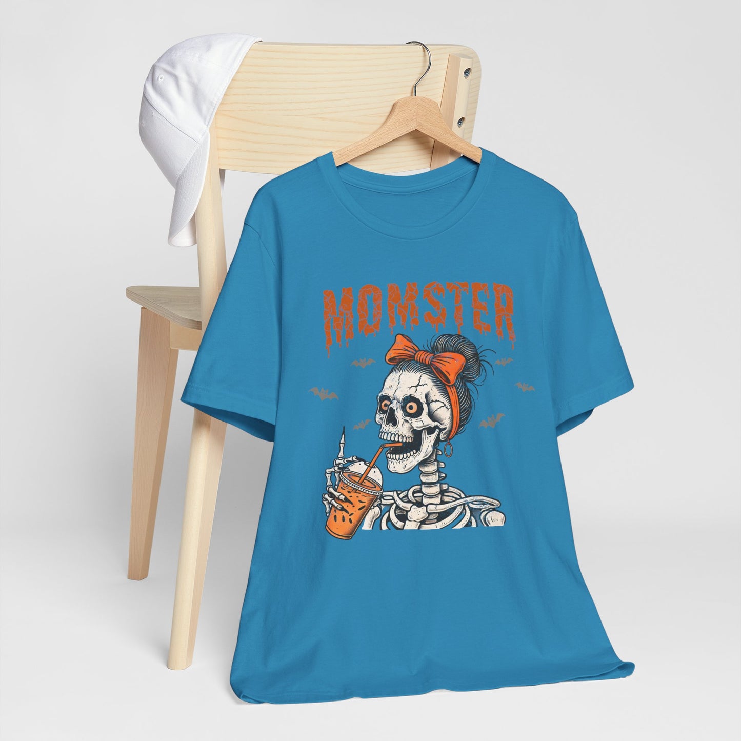 Momster T-Shirt, Halloween, Scary, Funny, Retro