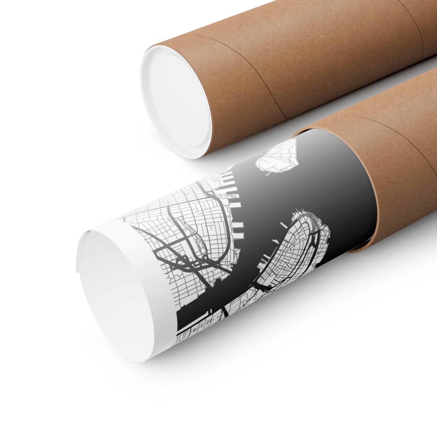 Jersey City New Jersey City Map Matte Vertical Posters