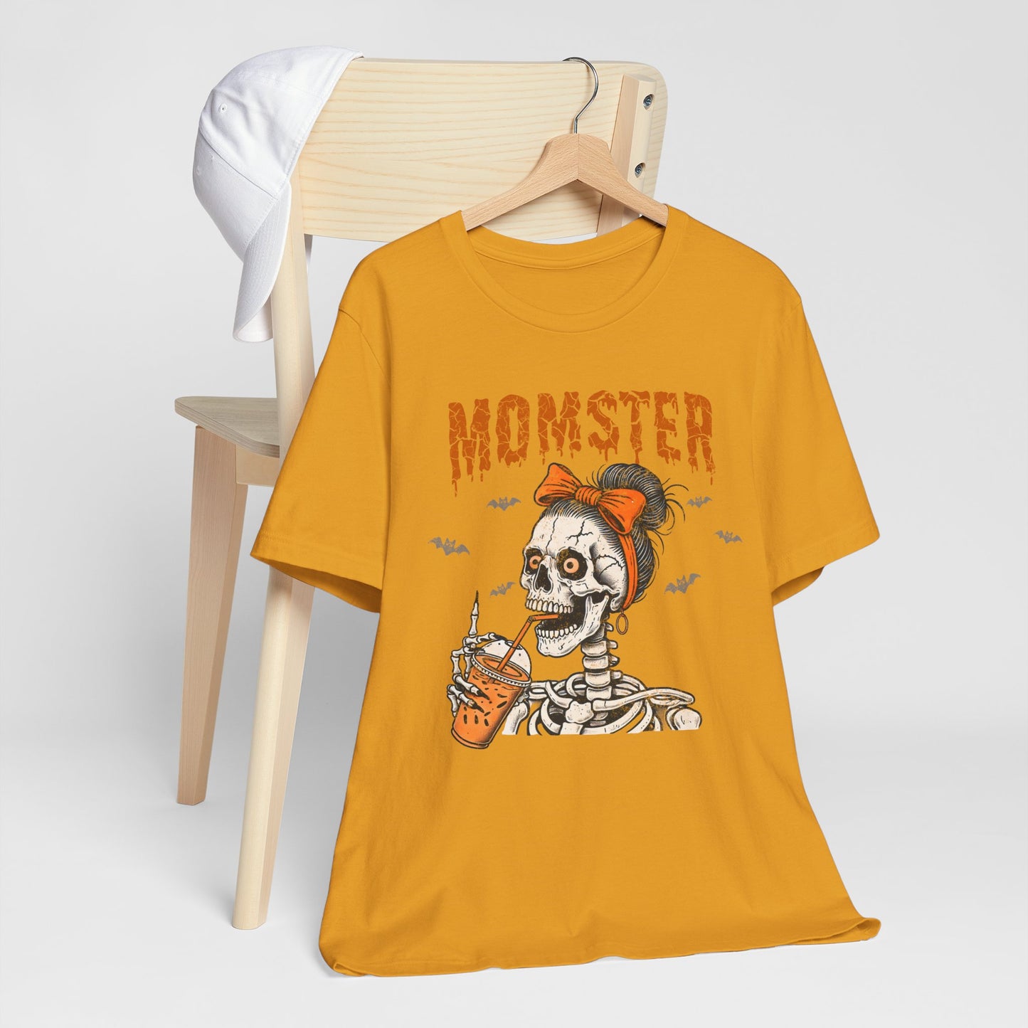 Momster T-Shirt, Halloween, Scary, Funny, Retro