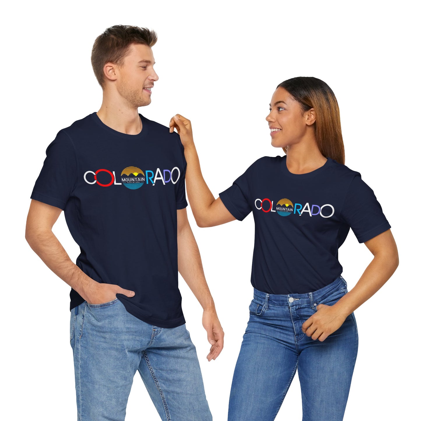 Colorado Mountain Adventure T-Shirt, Colorado, Typography T-Shirt