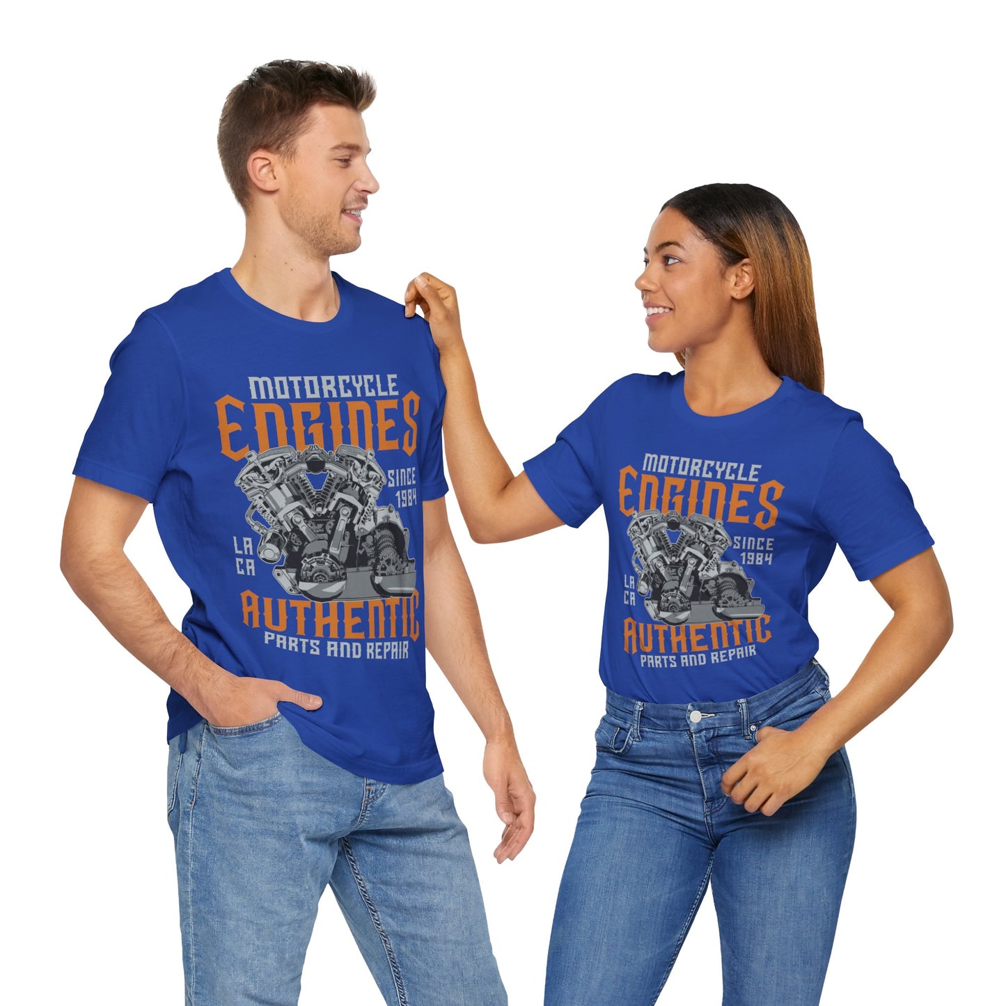 Motorcycle Engines Authentic Parts and Repair T-Shirt, Motorcycle Shop, Motorcycle Repair, Bikers T-Shirt
