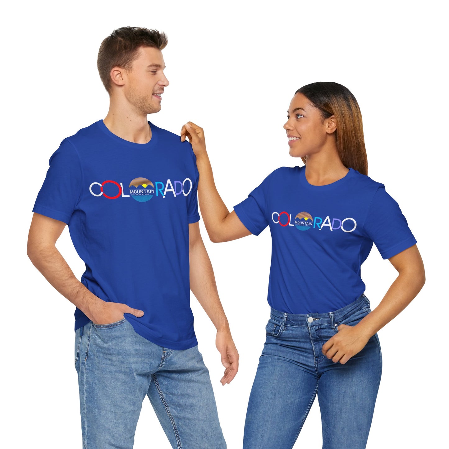 Colorado Mountain Adventure T-Shirt, Colorado, Typography T-Shirt
