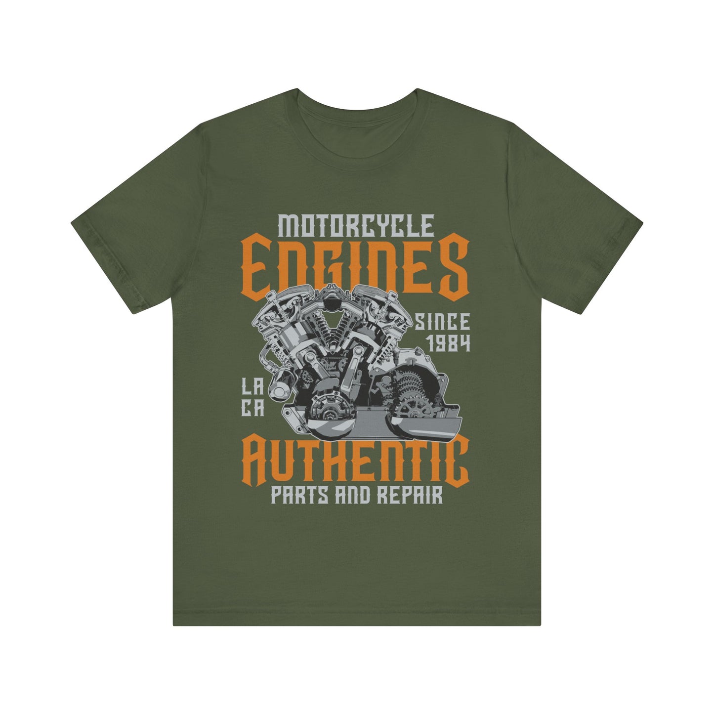 Motorcycle Engines Authentic Parts and Repair T-Shirt, Motorcycle Shop, Motorcycle Repair, Bikers T-Shirt