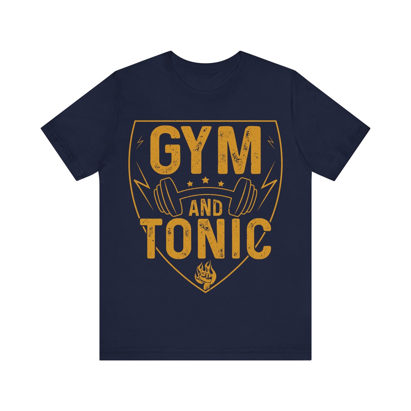 Gym and Tonic T-Shirt, Gym Workout Fitness T-Shirt