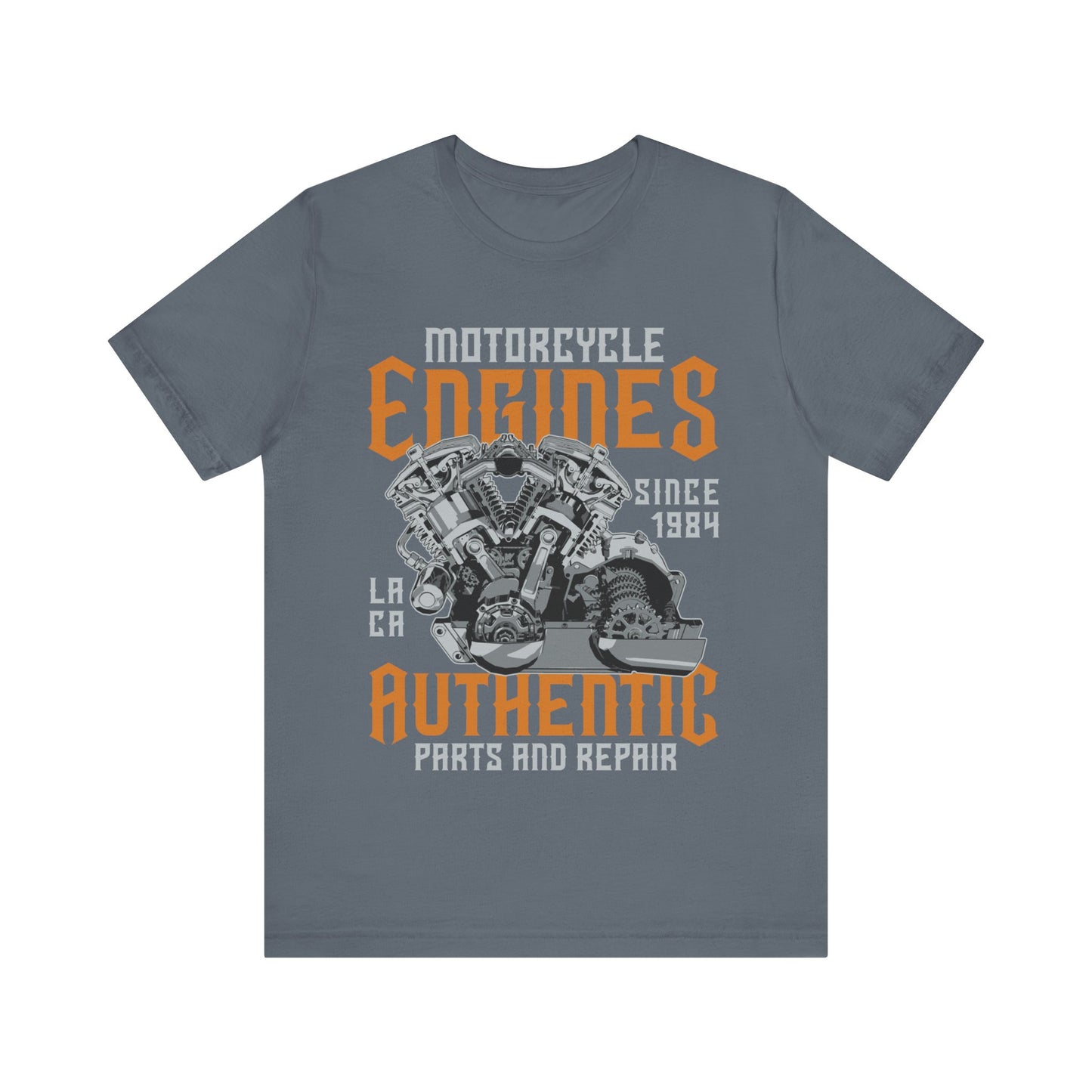 Motorcycle Engines Authentic Parts and Repair T-Shirt, Motorcycle Shop, Motorcycle Repair, Bikers T-Shirt
