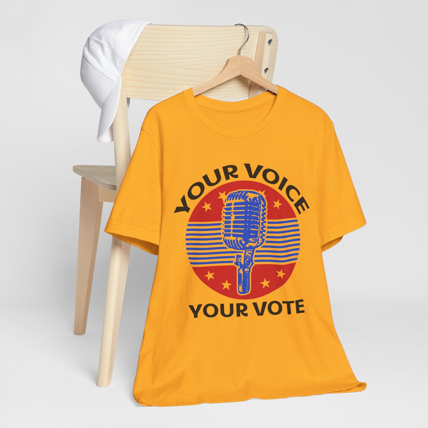 Your Voice Your Vote T-Shirt, Politics, Vote, Election, Democrat, Republican