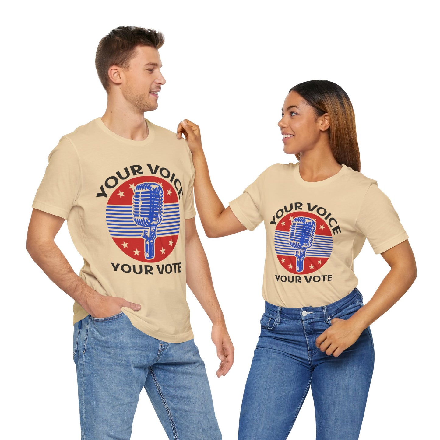 Your Voice Your Vote T-Shirt, Politics, Vote, Election, Democrat, Republican