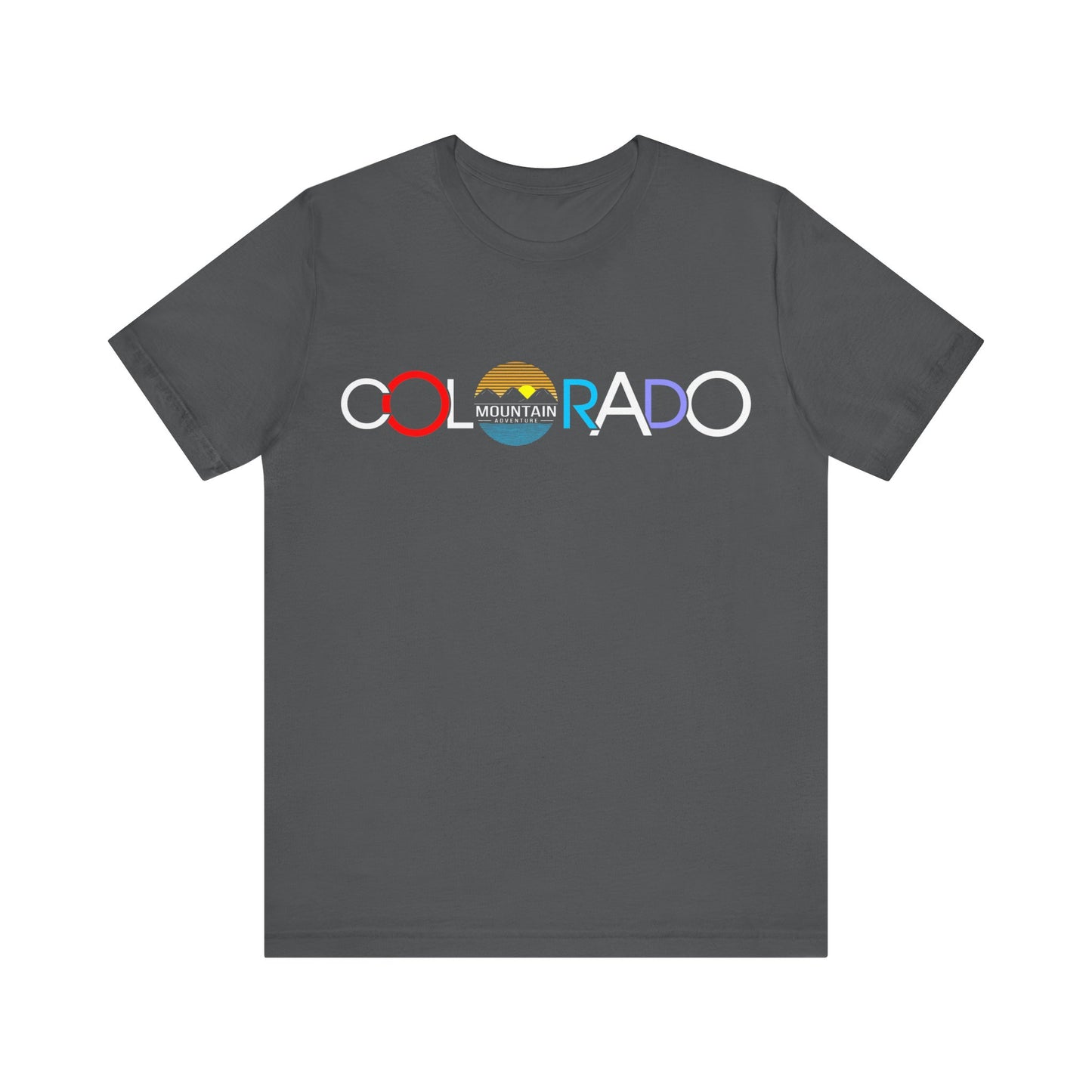 Colorado Mountain Adventure T-Shirt, Colorado, Typography T-Shirt