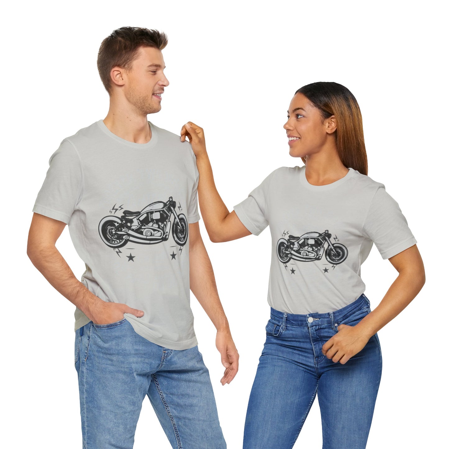 Forever Two Wheels T-Shiert, Motorcycle, Bikes, MC