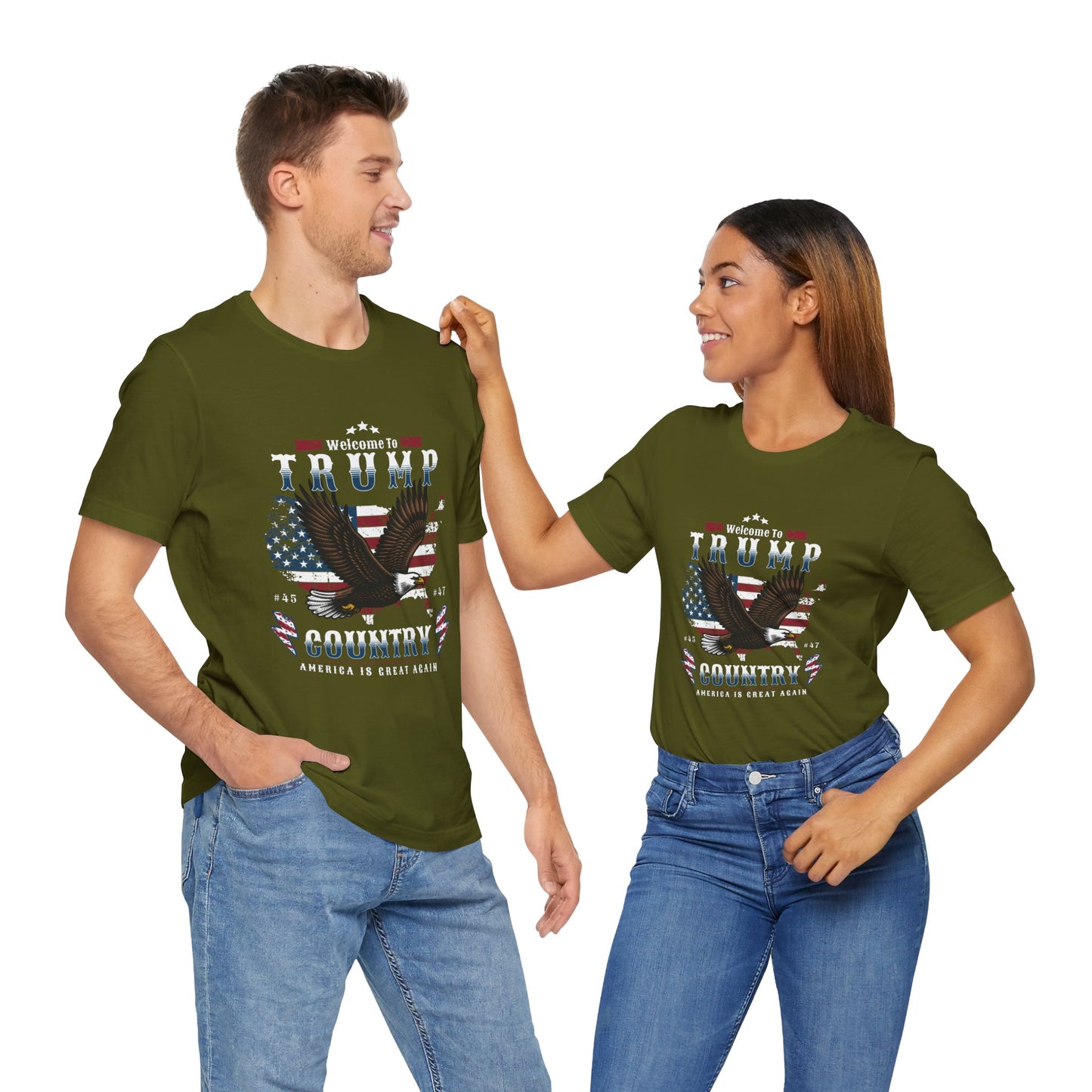 Welcome To Trump Country T-Shirt, Politics, Vote, Election, Republican