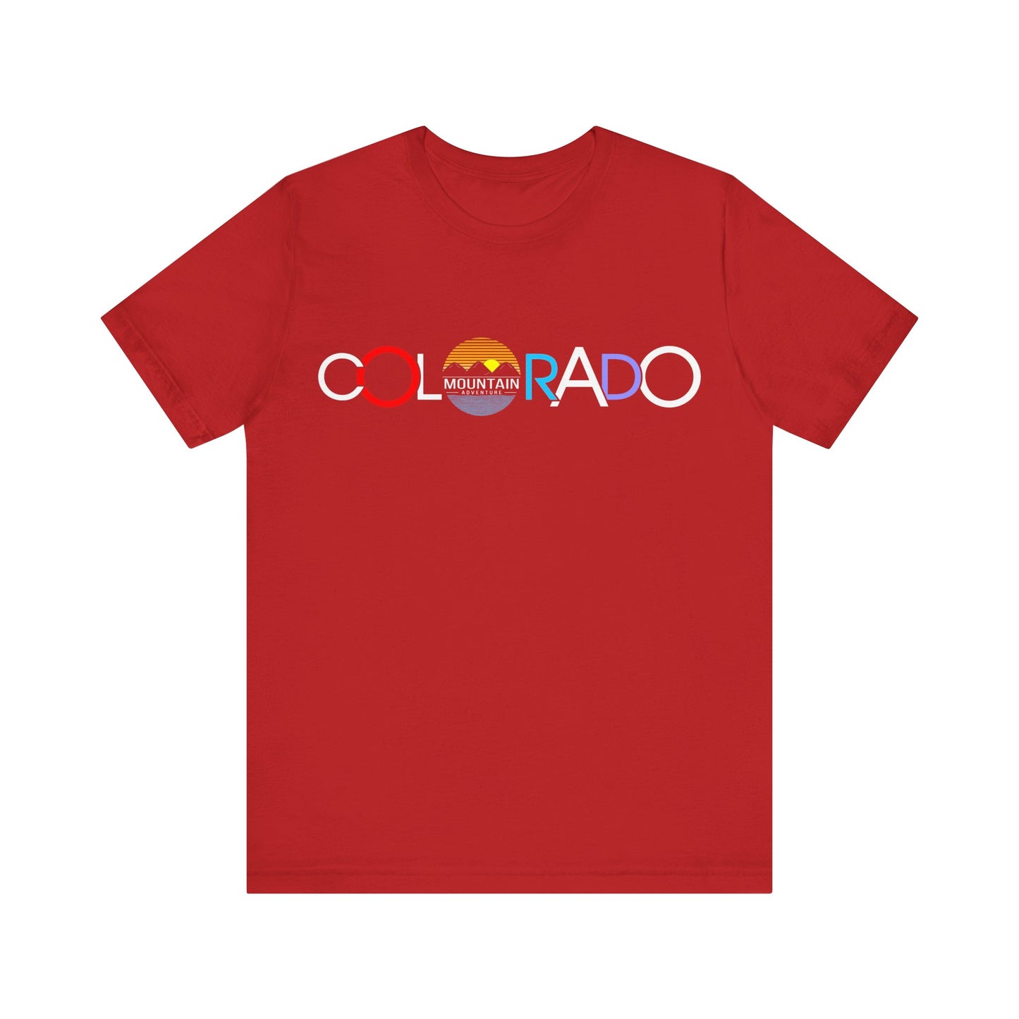 Colorado Mountain Adventure T-Shirt, Colorado, Typography T-Shirt