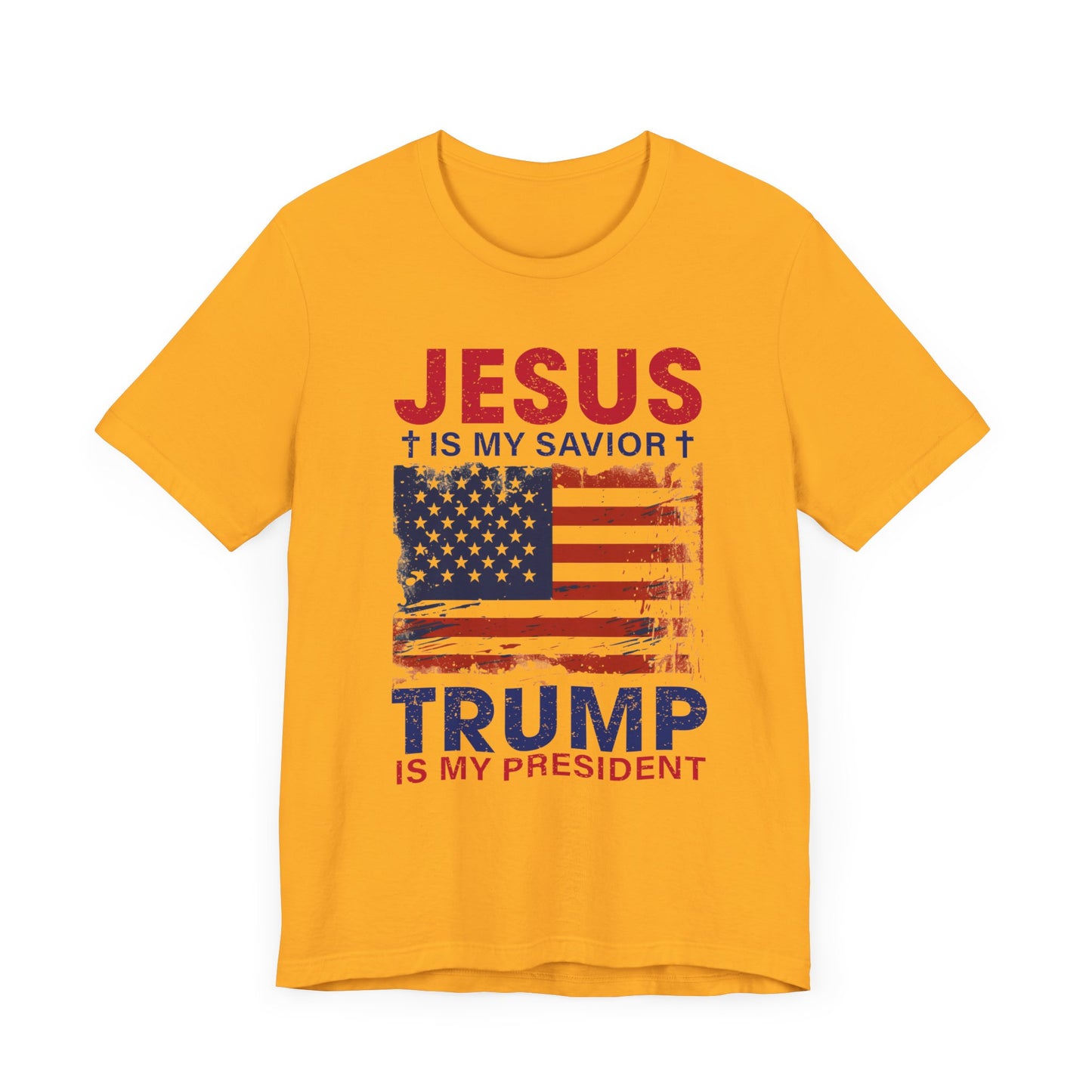 Jesus Is My Savior Trump Is My President T-Shirt, Politics, Vote, Election, Republican
