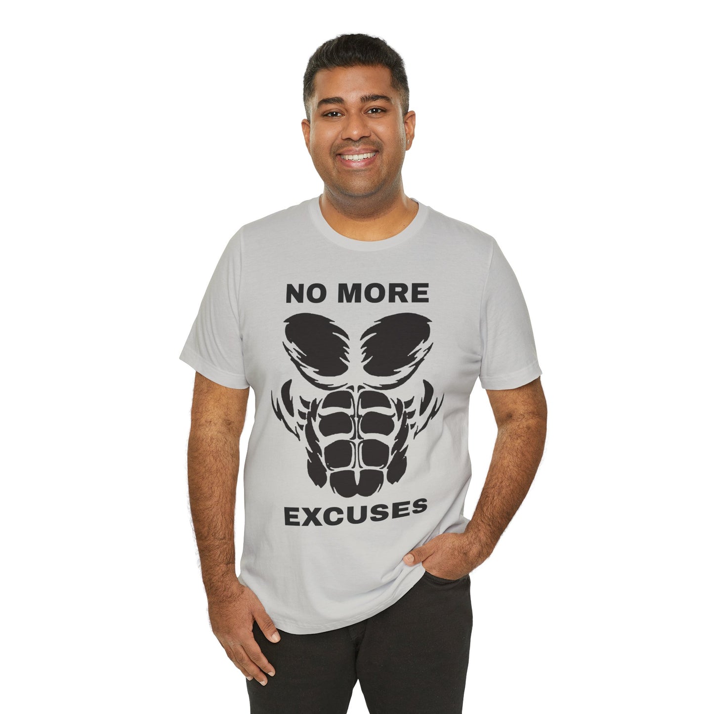 No More Excuses, Gym, Fitness, Fitness T-Shirt, Gym T-Shirt, Workout T-Shirt