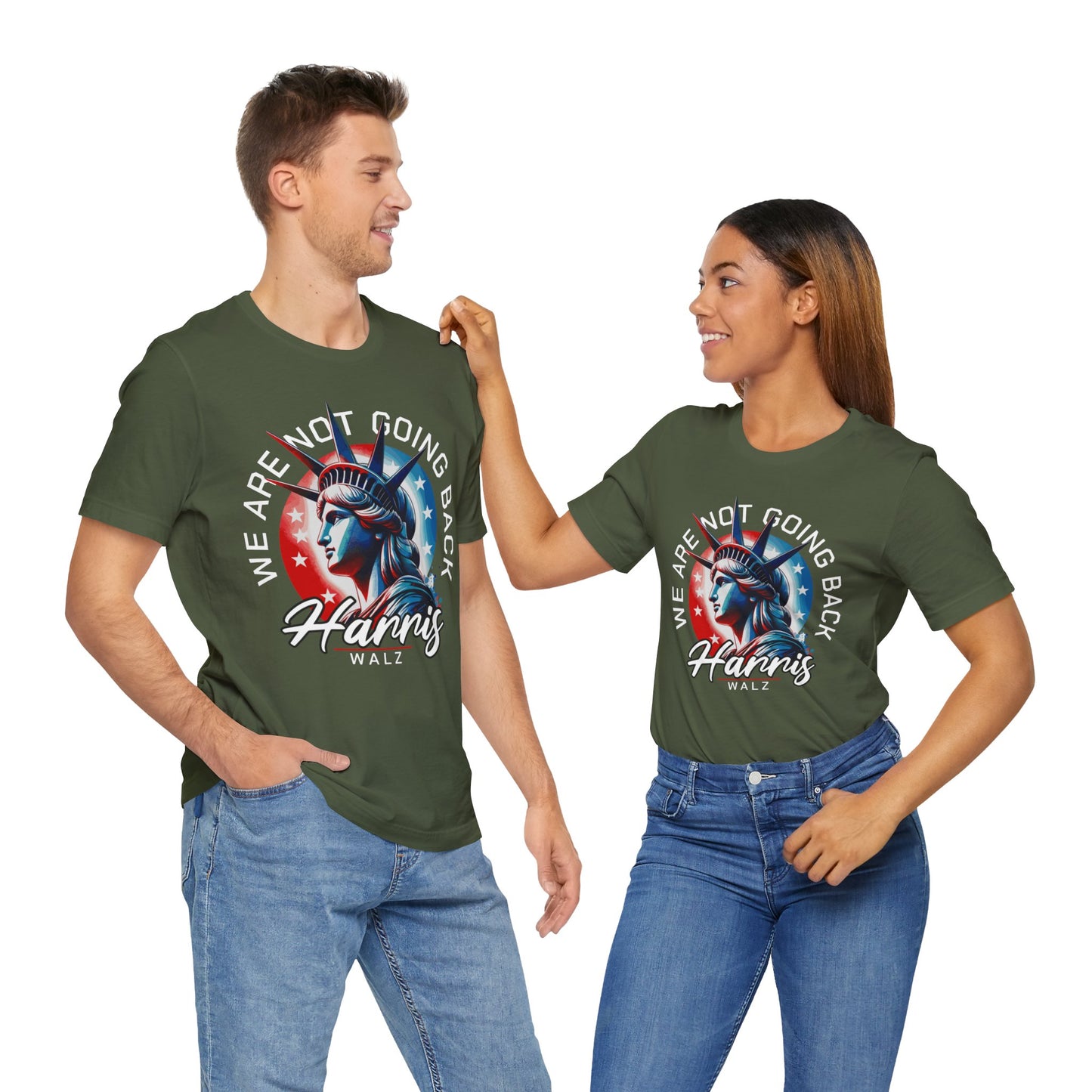 Harris Walz, We Are Not Going Back T-Shirt, Politics, Vote, Election, Democrat