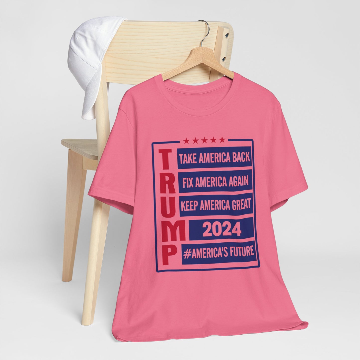 Trump 2024 America's Future T-Shirt, Politics, Vote, Election, Republican