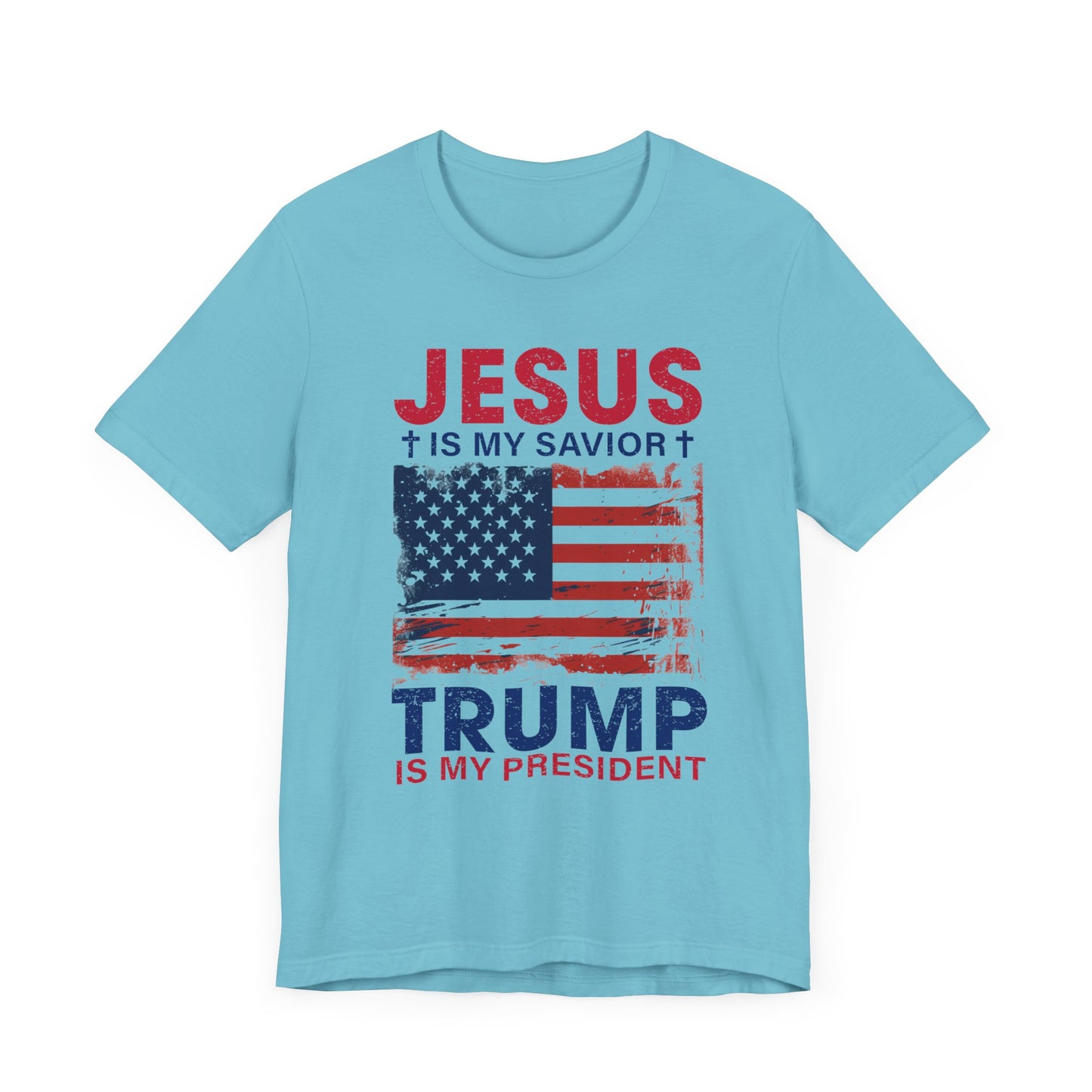 Jesus Is My Savior Trump Is My President T-Shirt, Politics, Vote, Election, Republican
