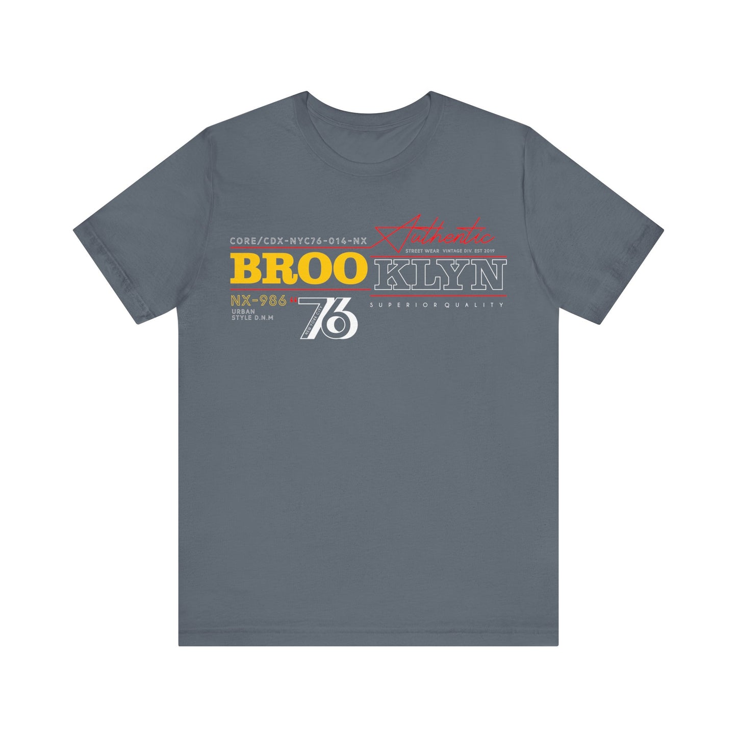Brooklyn 55, Typography T-Shirt, Brooklyn, New York, NY